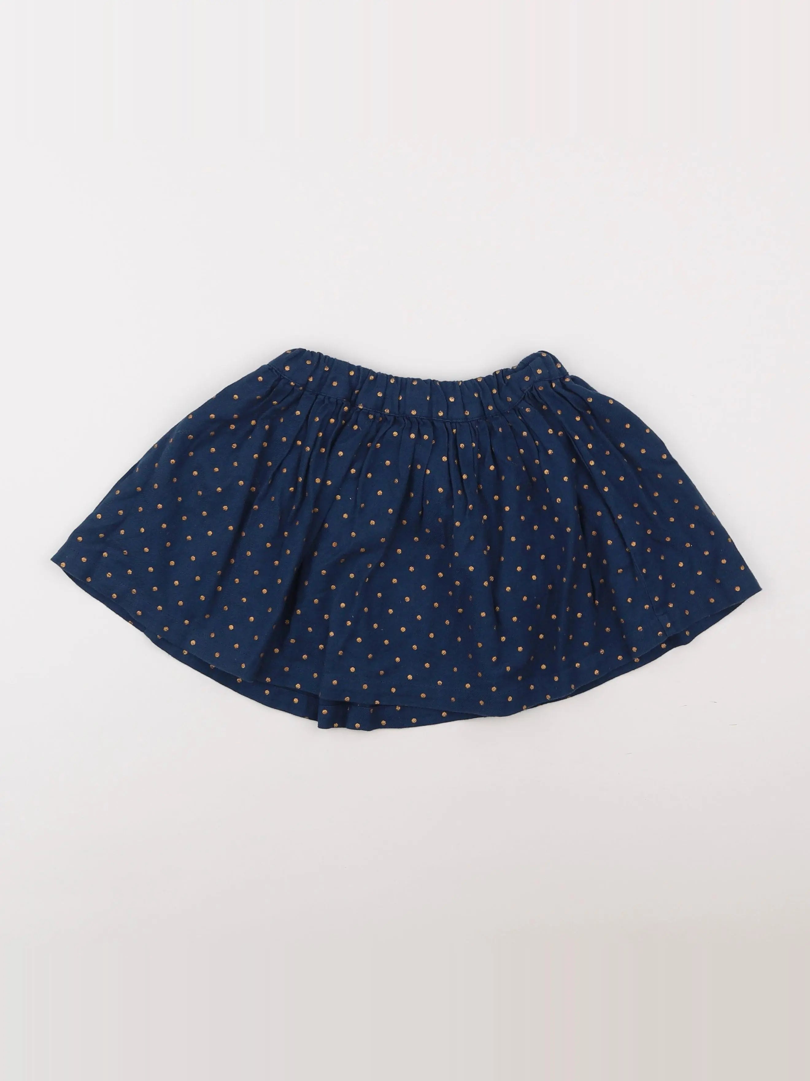 Little Cigogne - jupe bleu - 4 ans