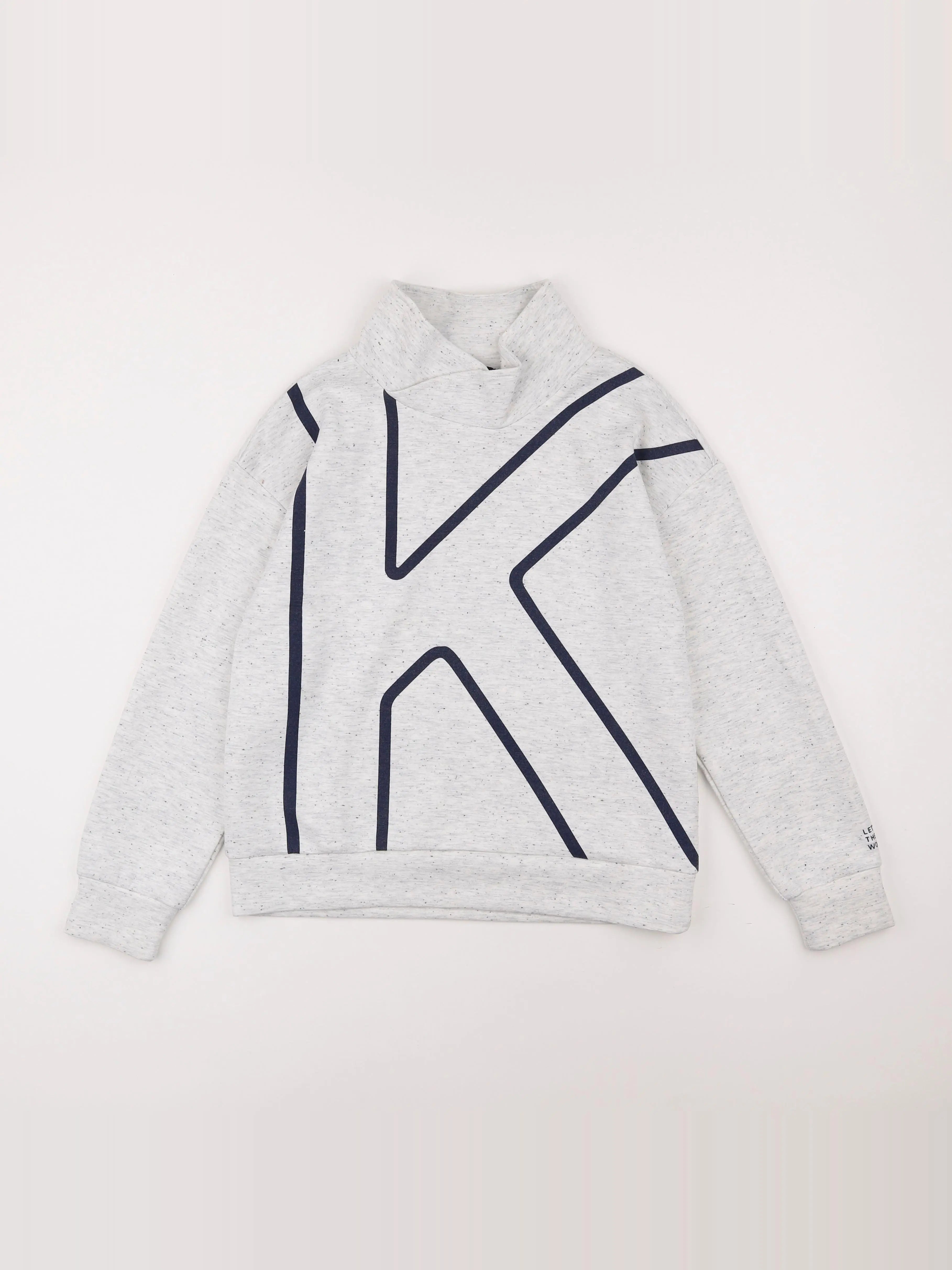 IKKS - sweat gris - 12 ans