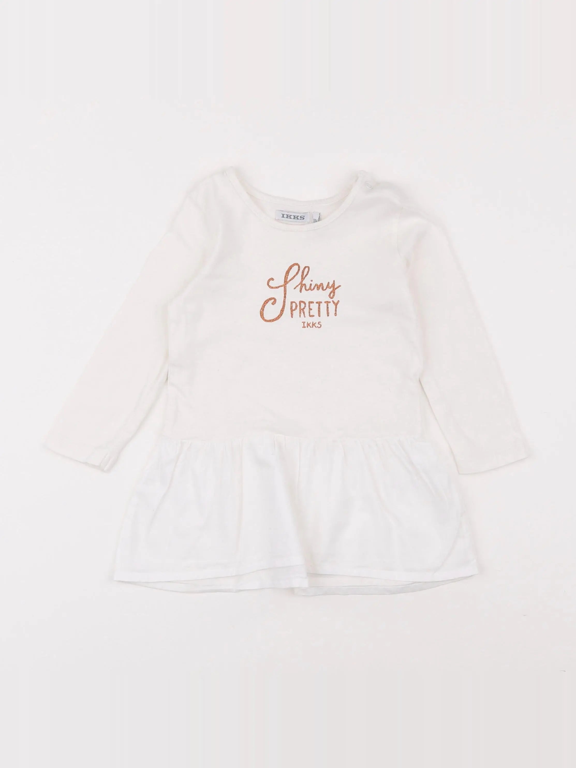IKKS - robe blanc - 18 mois