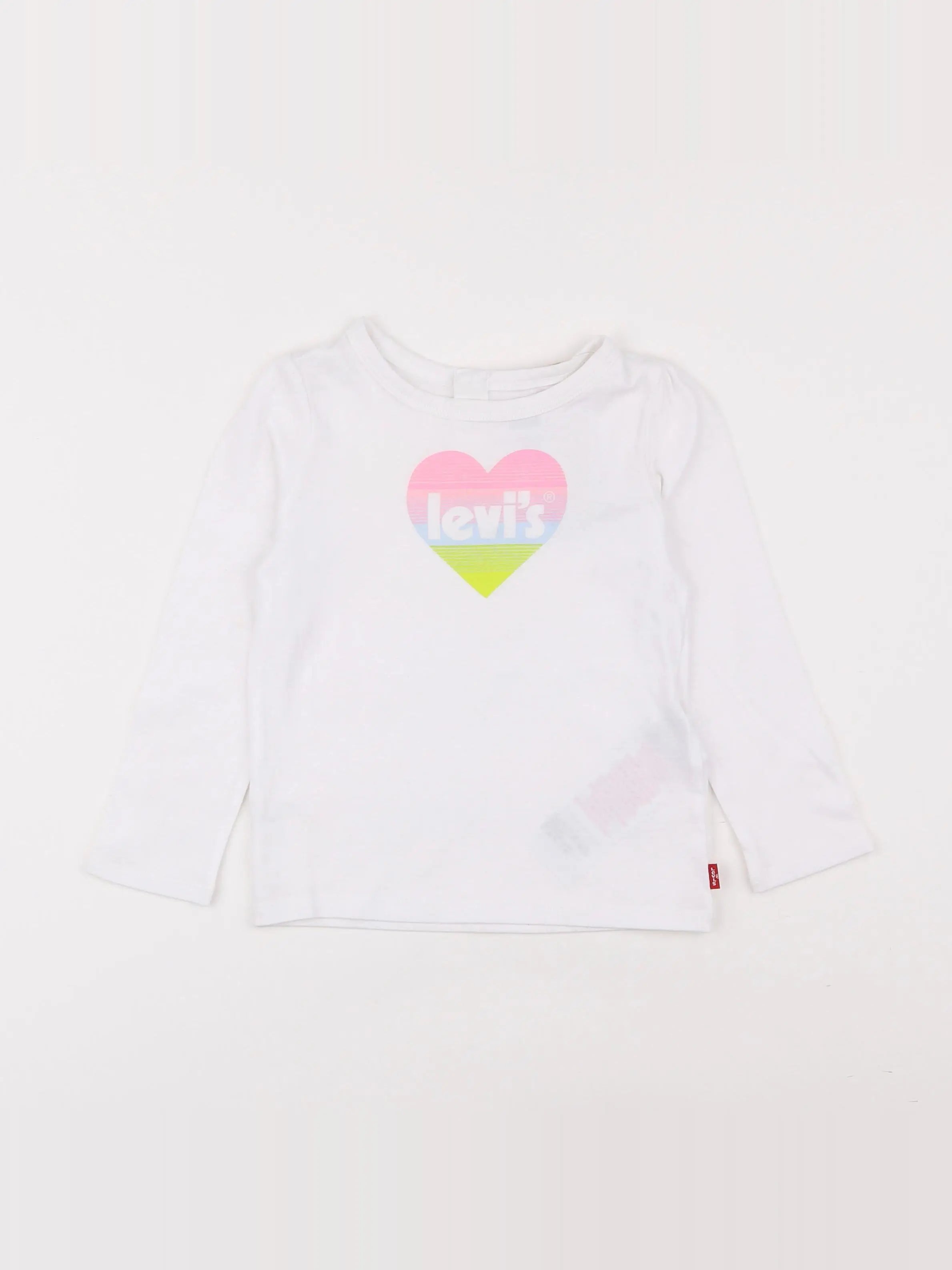 Levi's - tee-shirt blanc - 2 ans