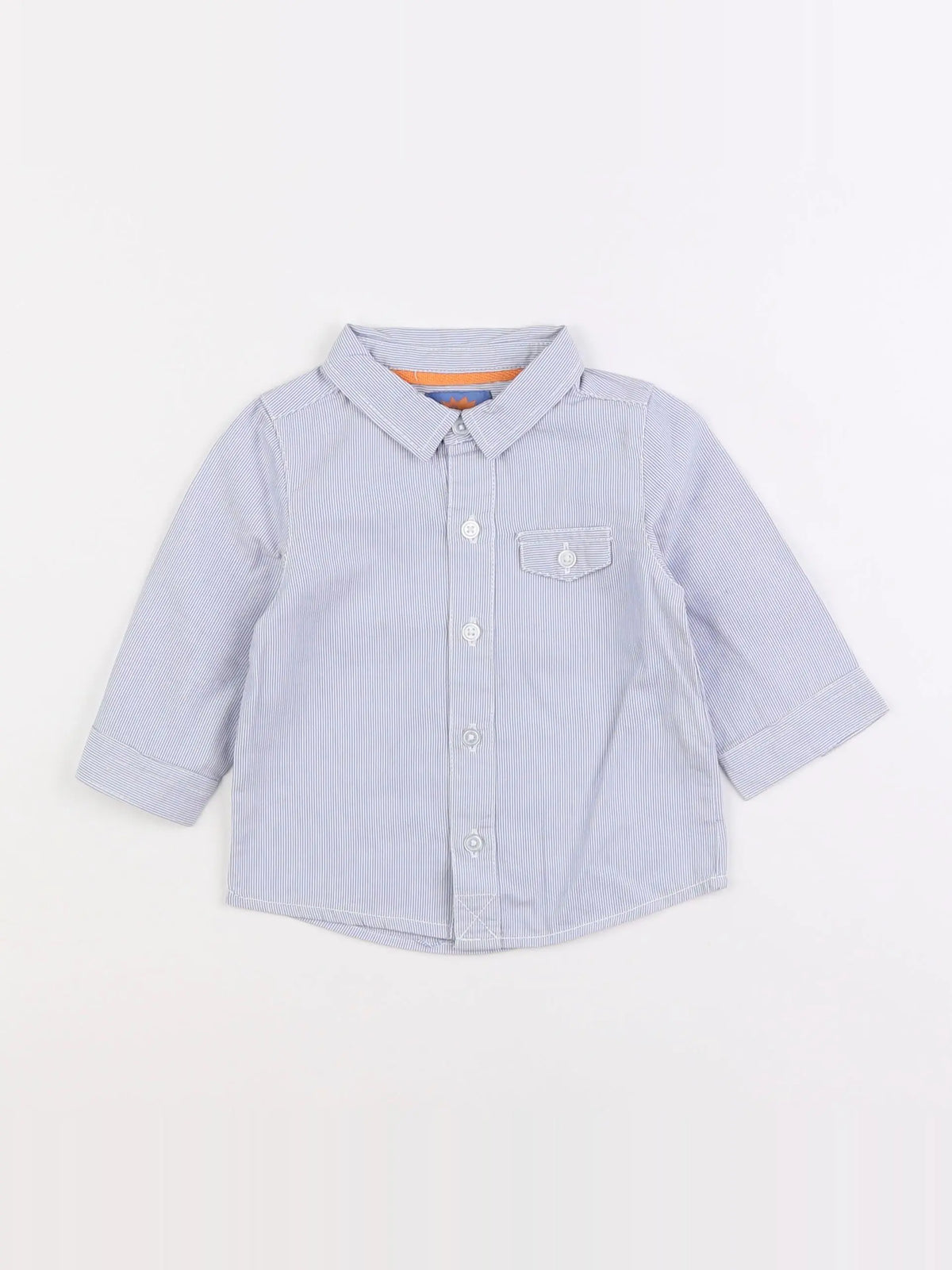 Tape à l'oeil - chemise bleu - 9 mois