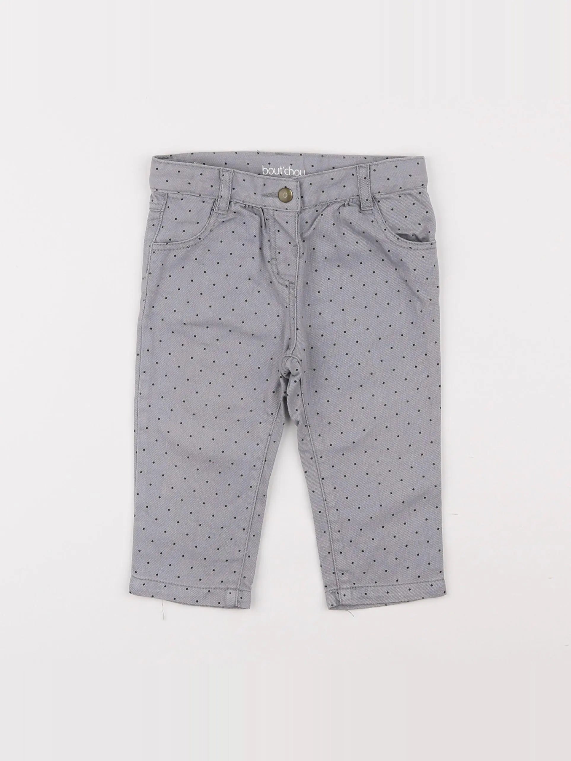 Boutchou - jean gris - 6 mois