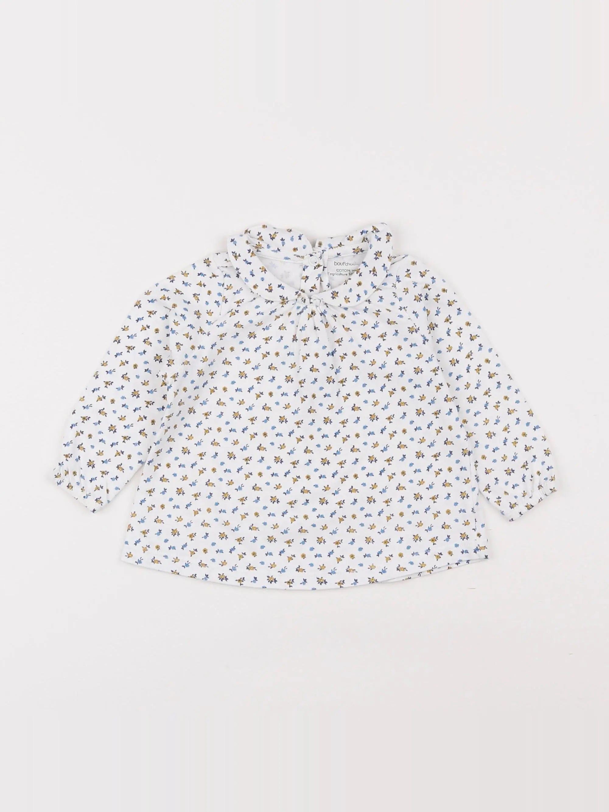 Boutchou - tee-shirt blanc - 6 mois