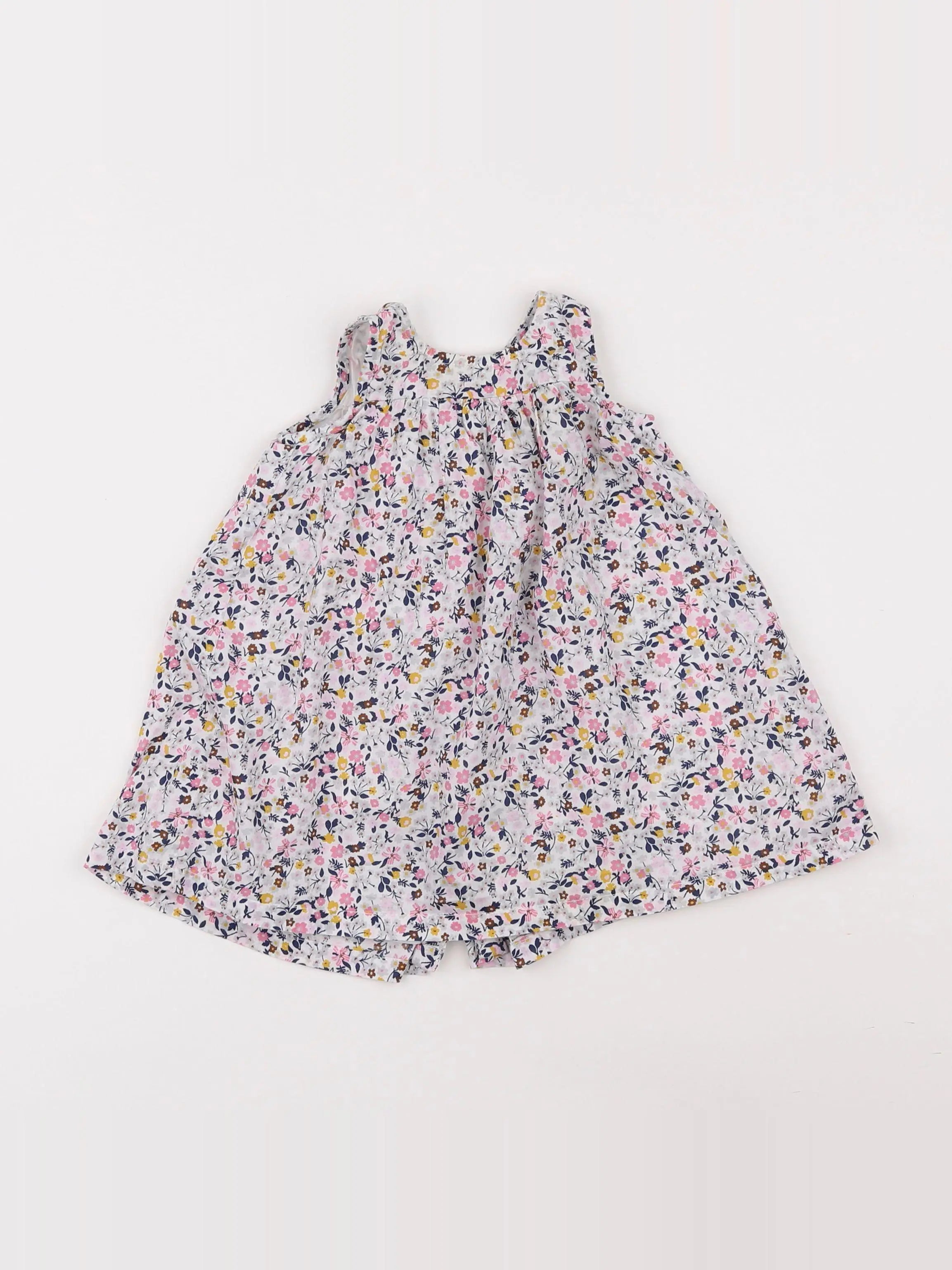 Boutchou - robe multicolore - 6 mois
