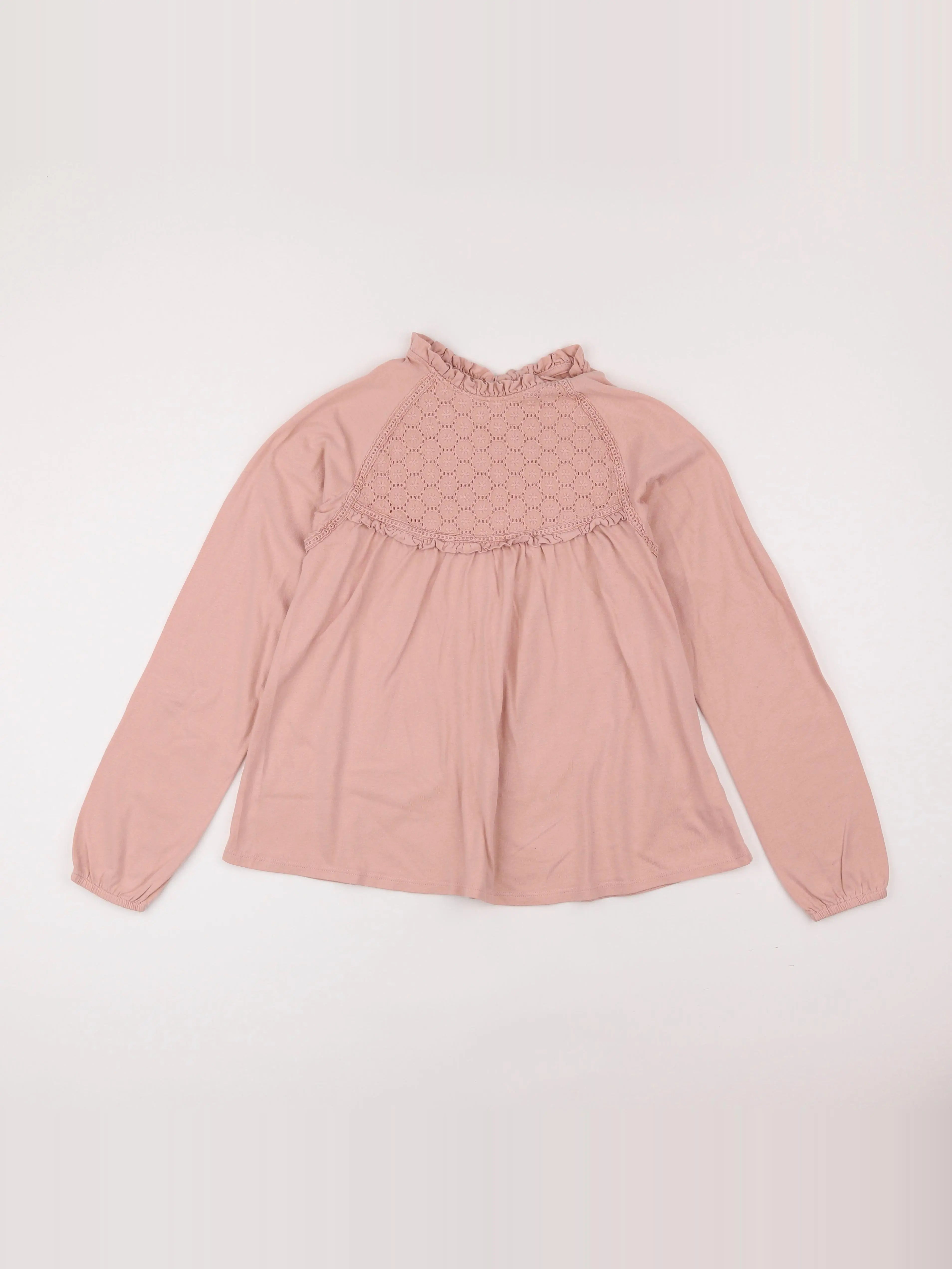 Vertbaudet - tee-shirt rose - 14 ans