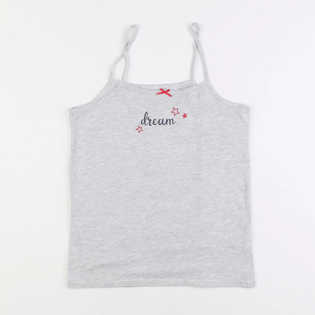 Vertbaudet - maillot de corps gris - 12 ans