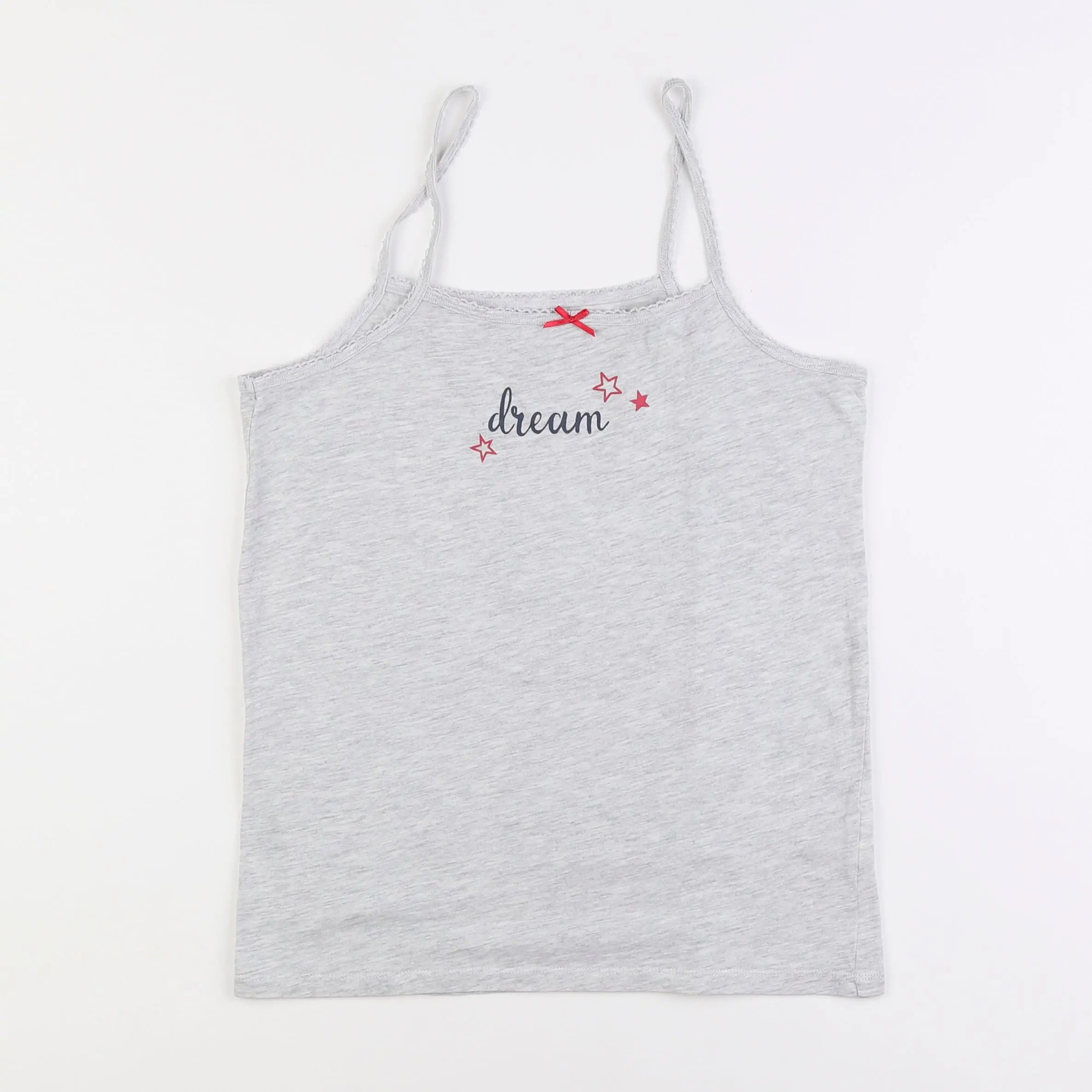 Vertbaudet - maillot de corps gris - 12 ans