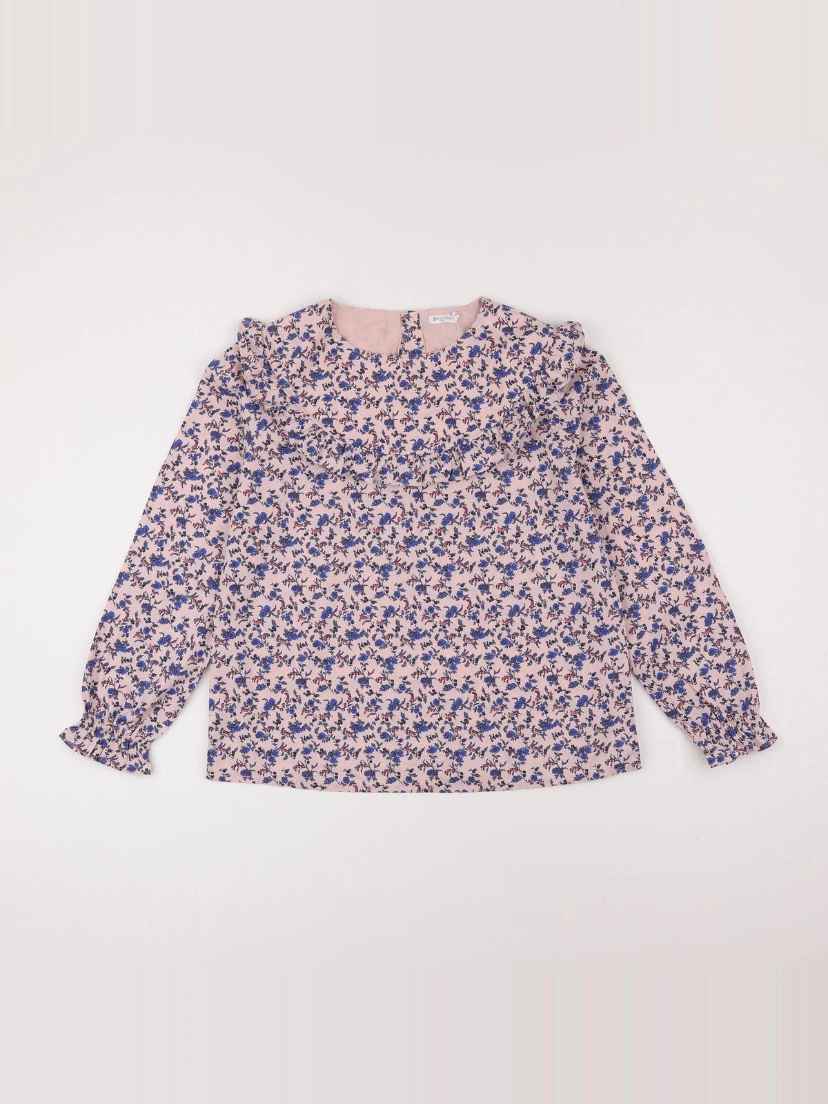 Eden & Victor - blouse rose - 12 ans