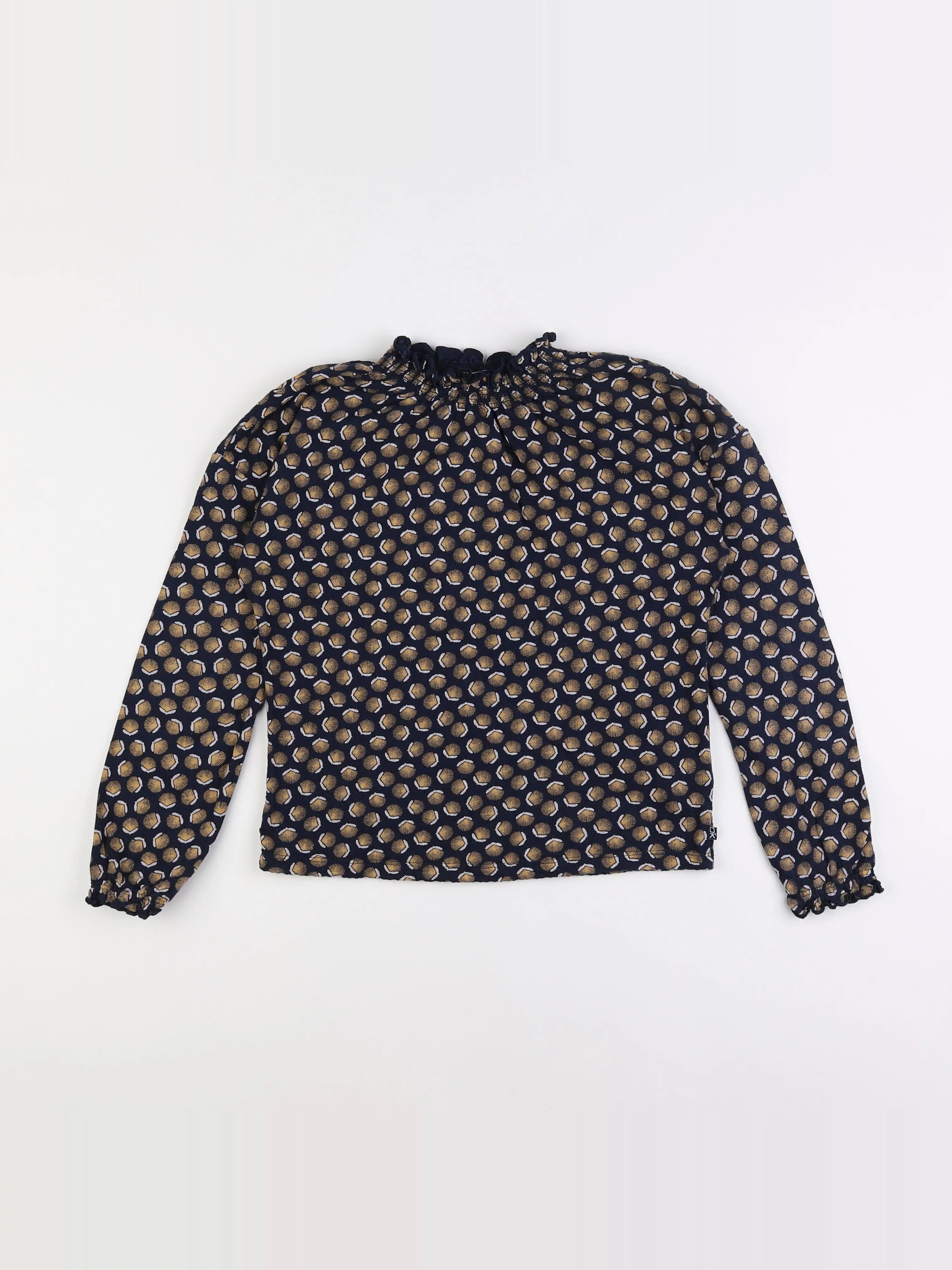 Okaidi - tee-shirt jaune, bleu - 10 ans