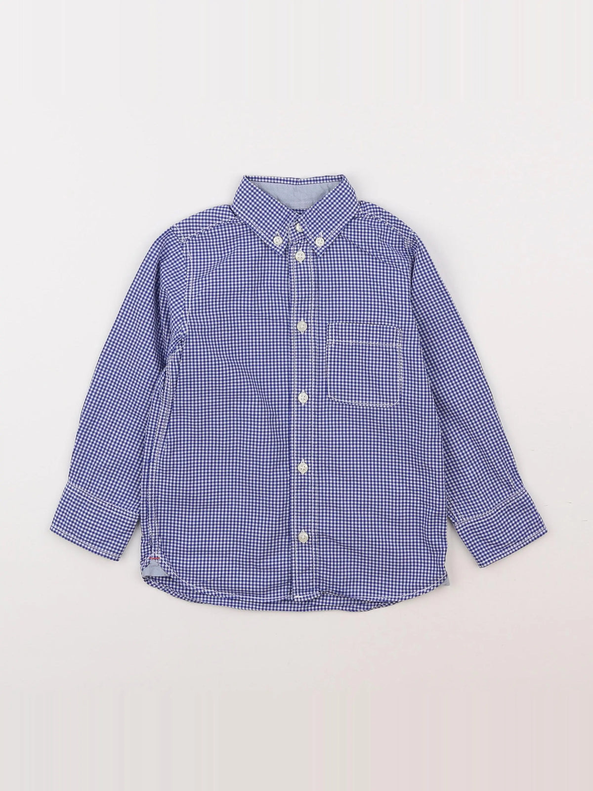 H&M - chemise bleu - 2/3 ans