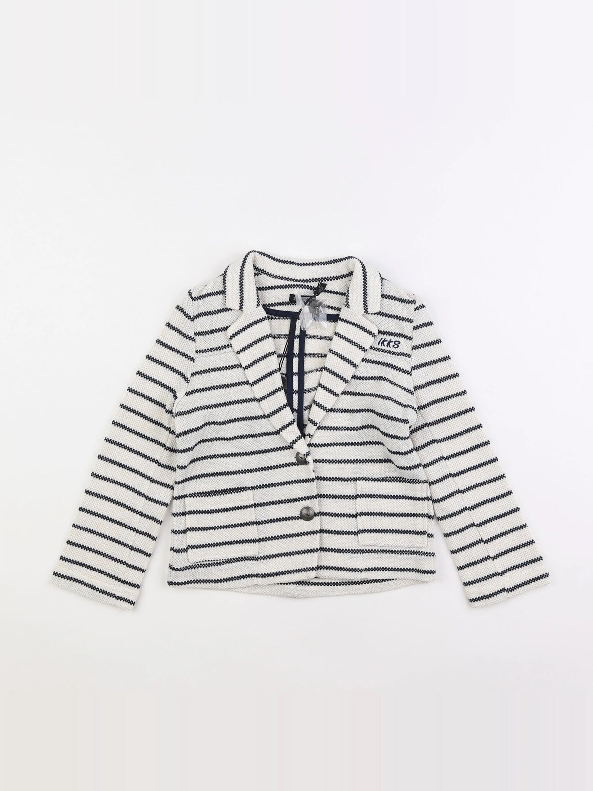 IKKS - veste blanc, bleu - 4 ans