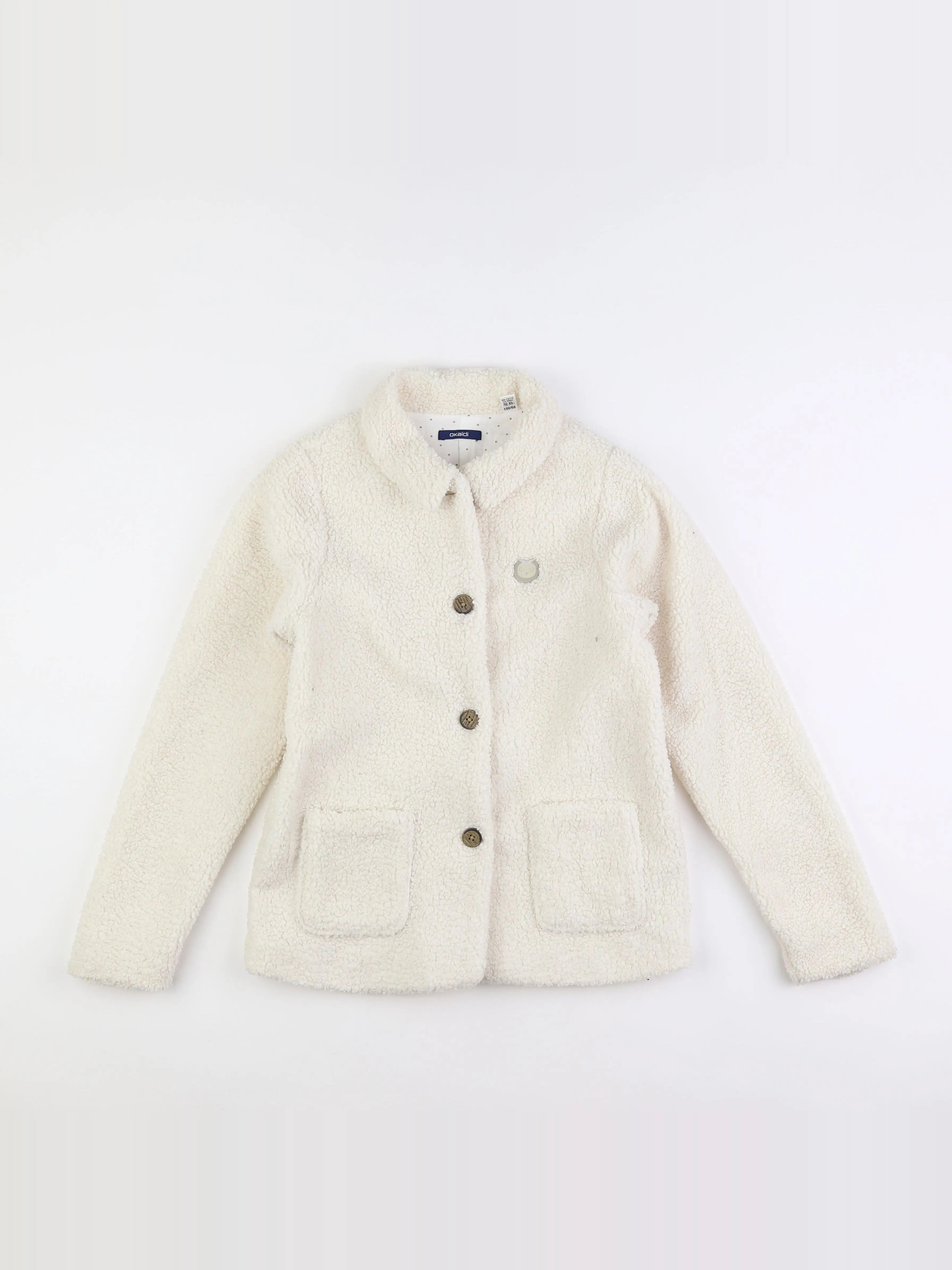 Okaidi - veste beige - 12 ans