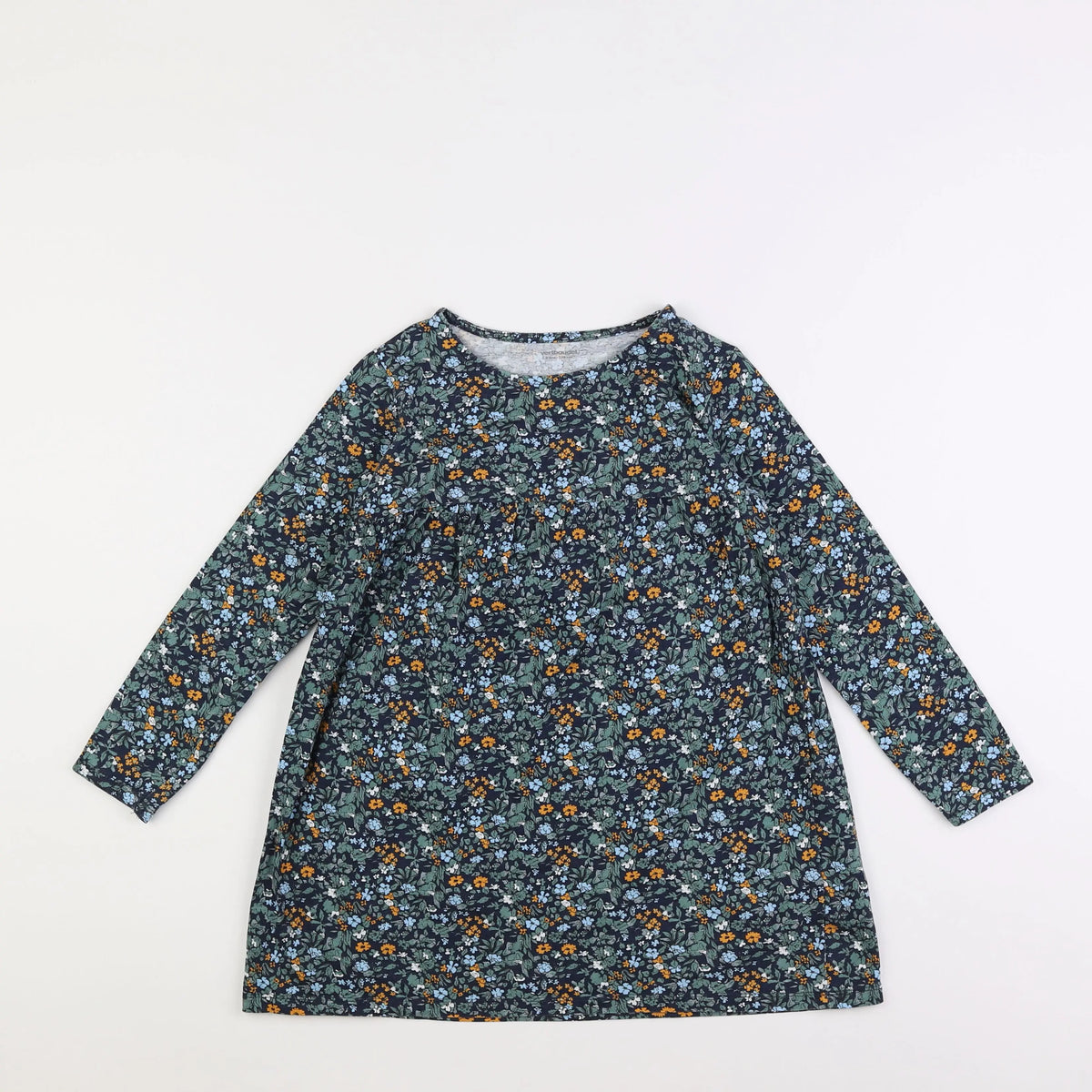 Vertbaudet - robe vert - 8 ans
