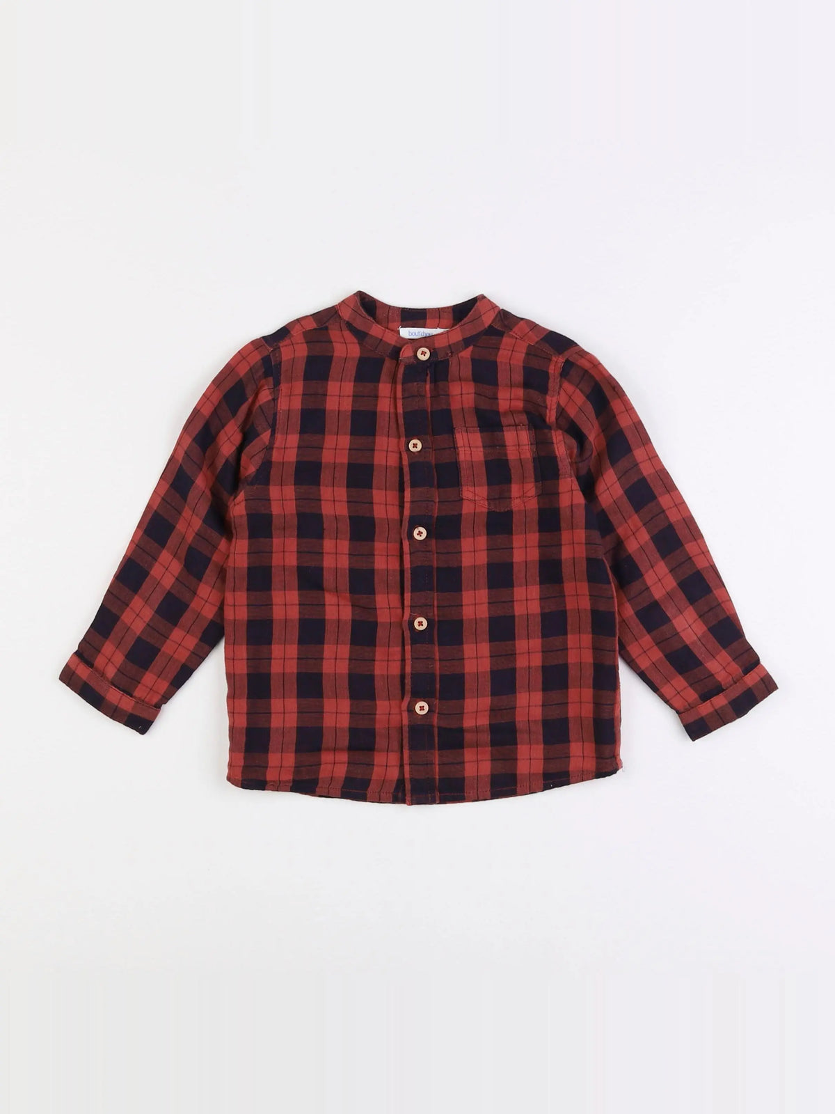 Boutchou - chemise rouge - 3 ans