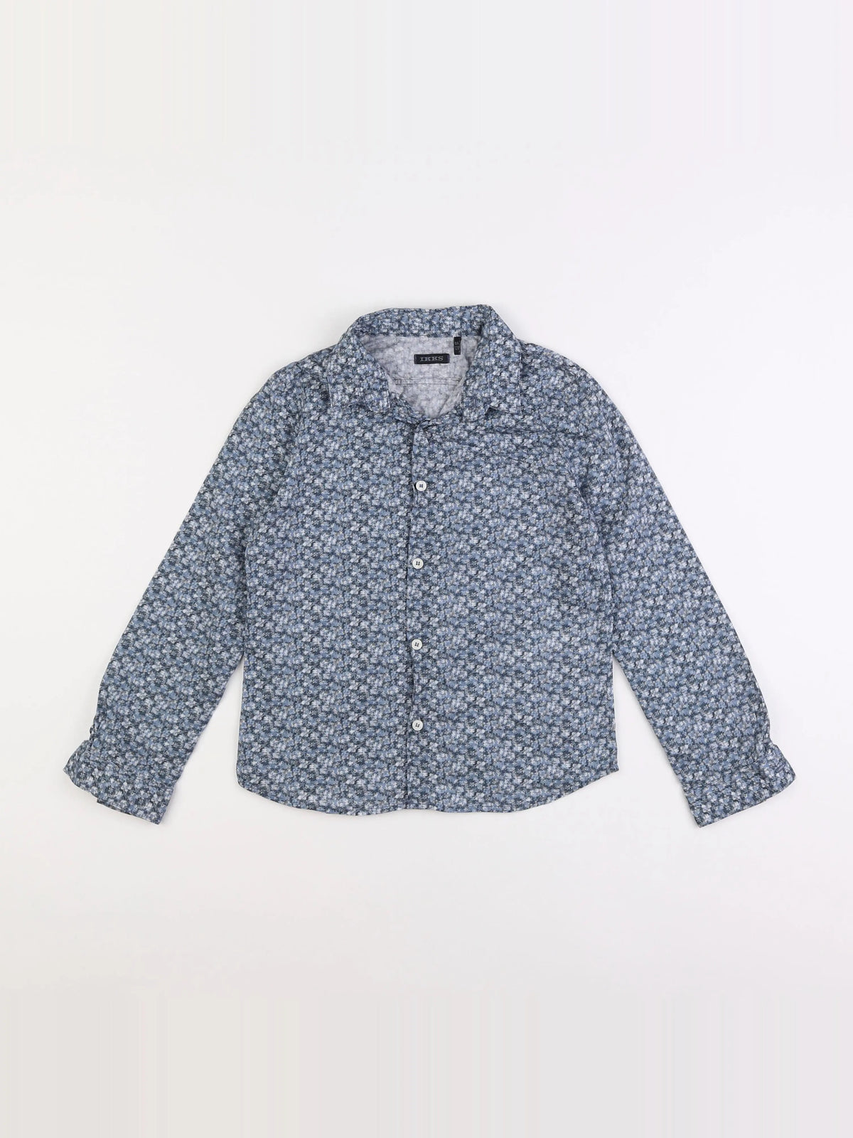 IKKS - chemise bleu - 8 ans