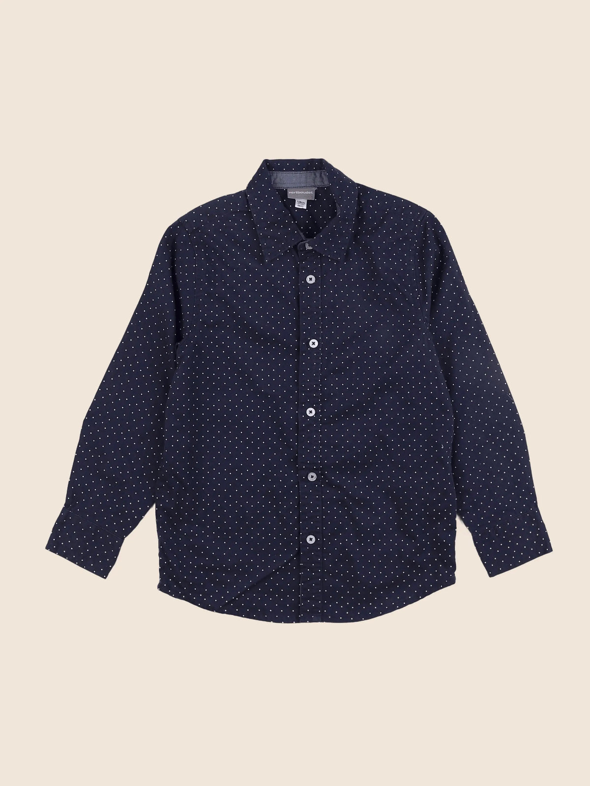 Vertbaudet - chemise bleu - 8 ans