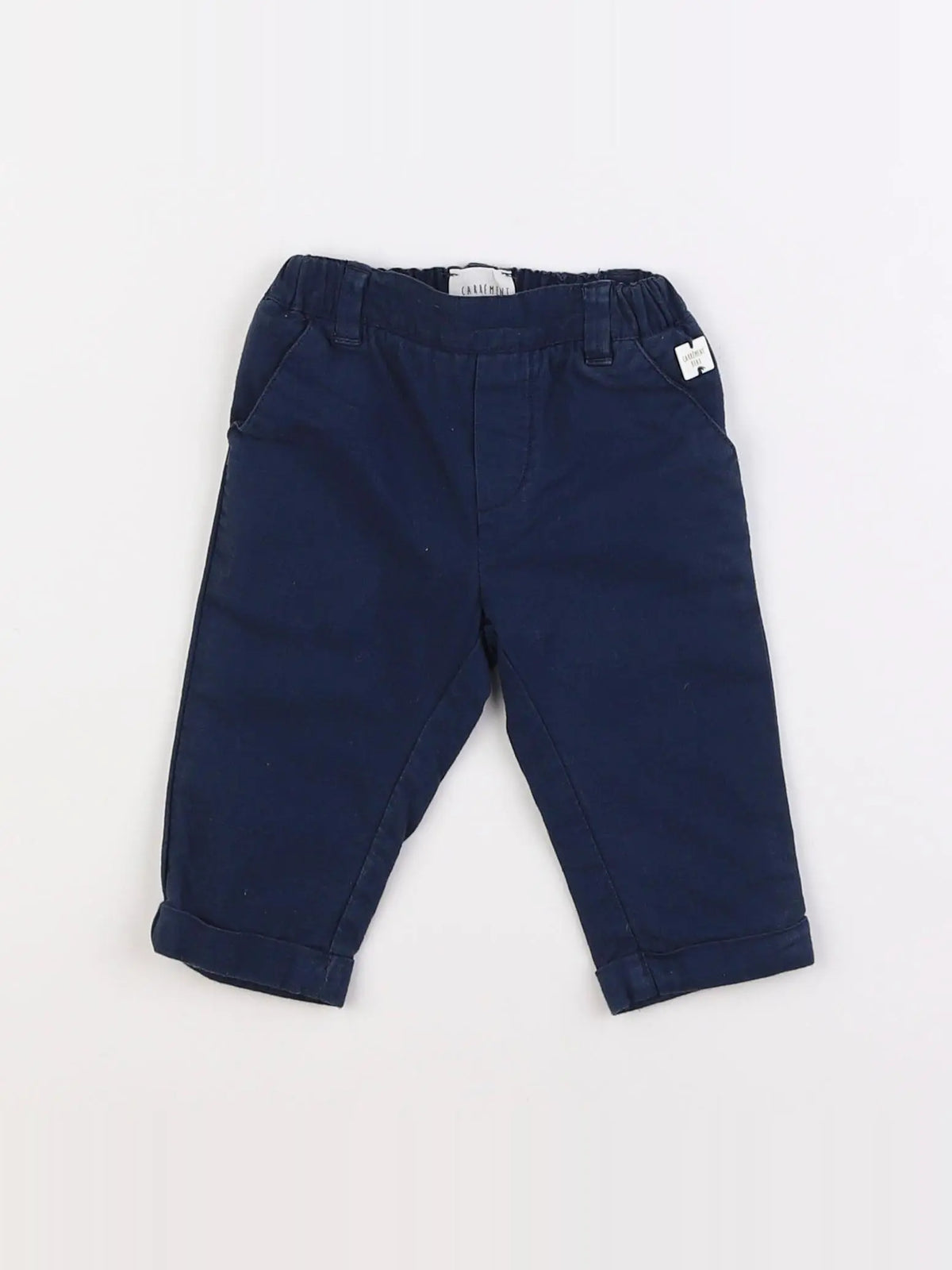 Carrément Beau - pantalon bleu - 6 mois