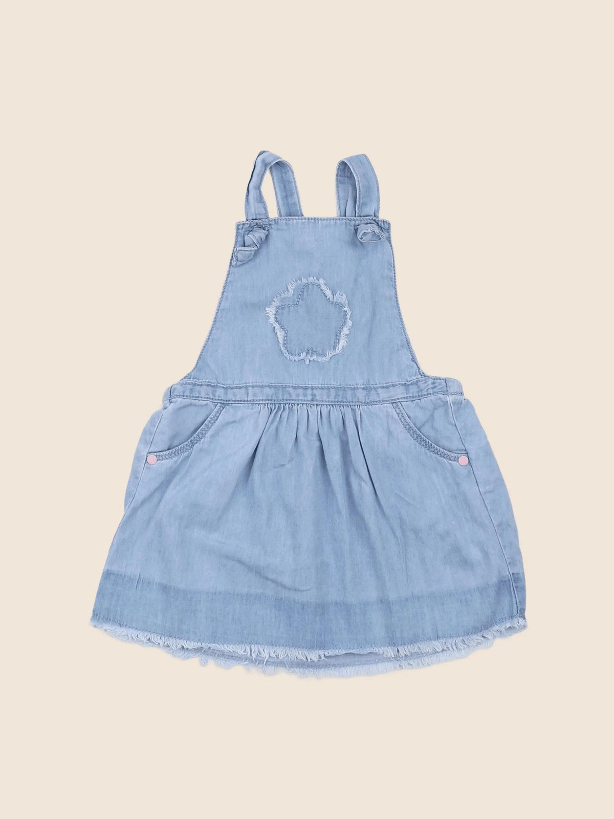 Vertbaudet - robe bleu - 12 mois