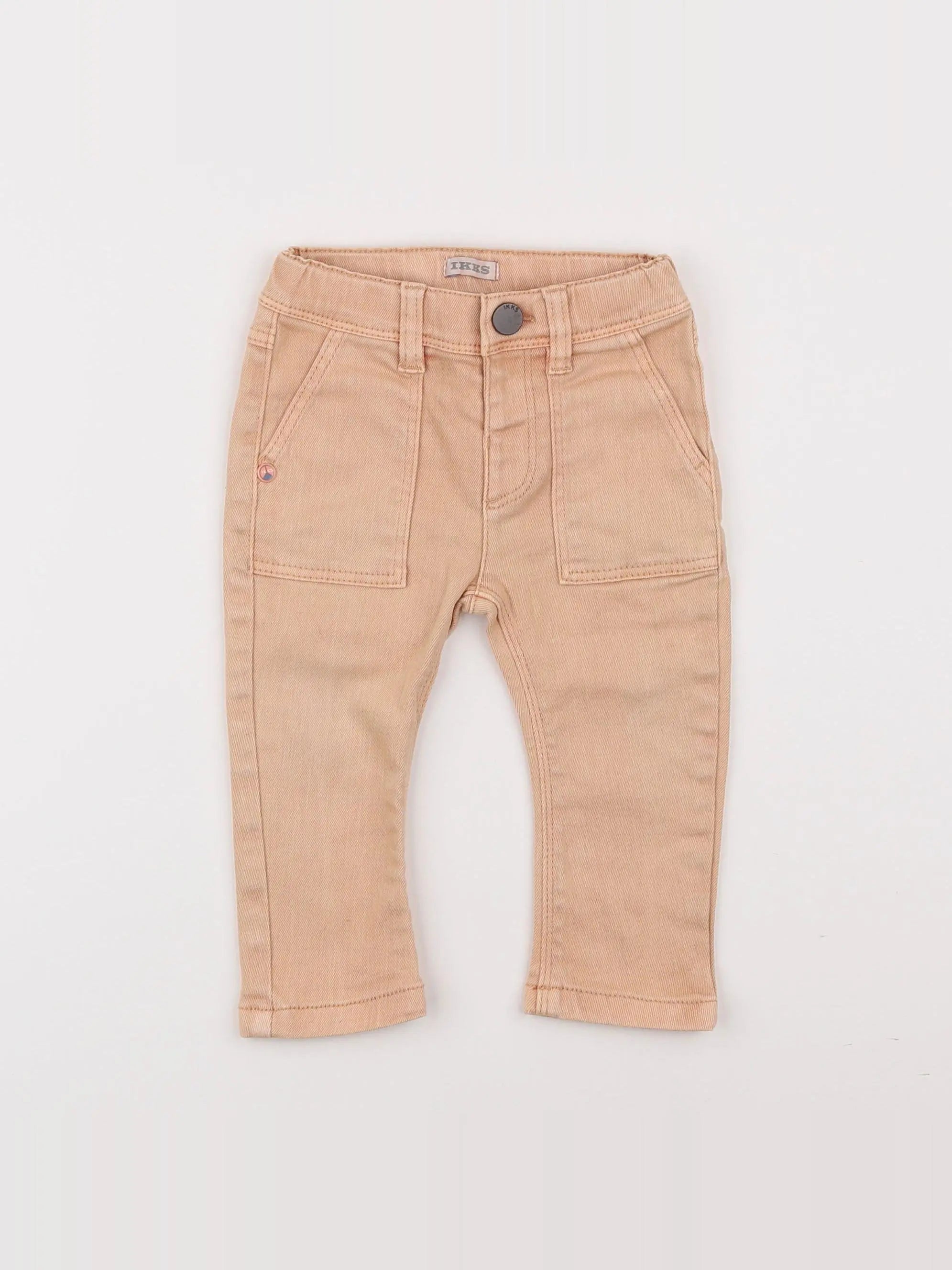 IKKS - jean orange - 12 mois