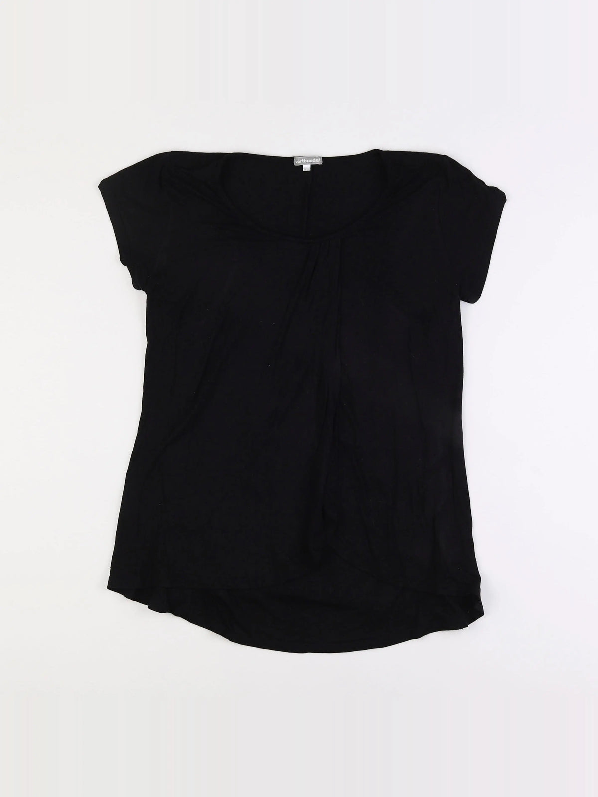 Vertbaudet - tee-shirt grossesse, allaitement noir - 34 à 36