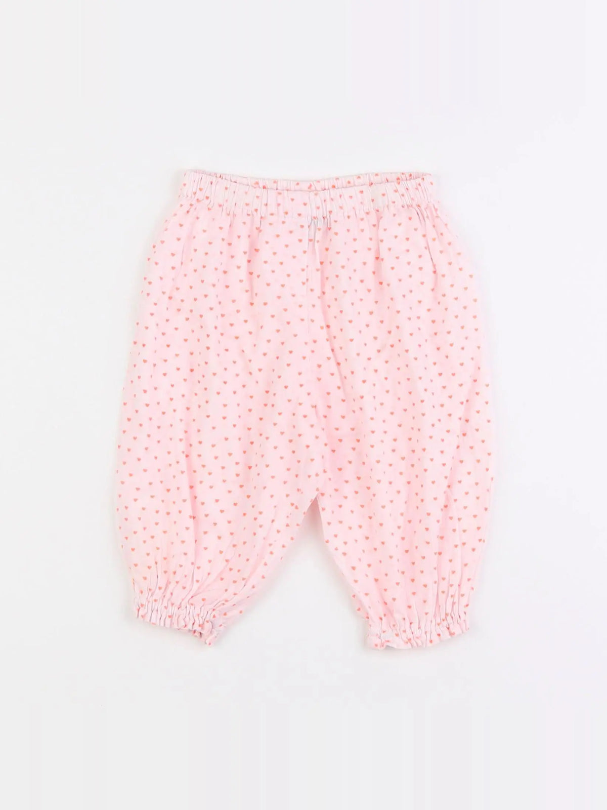 Bonton - sarouel rose - 6 mois