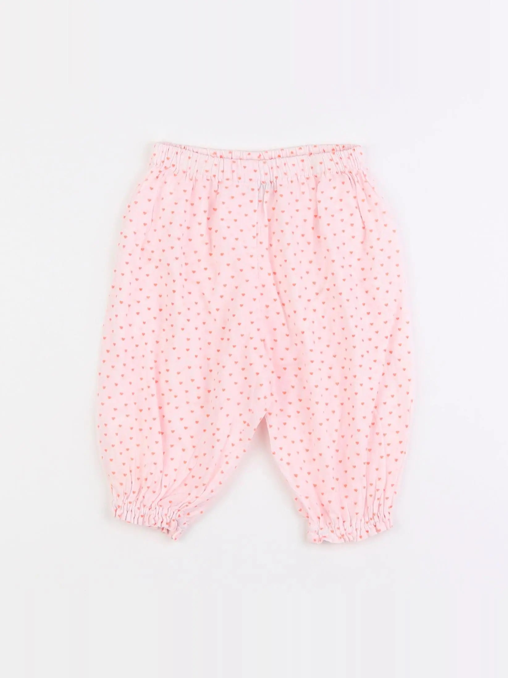 Bonton - sarouel rose - 6 mois