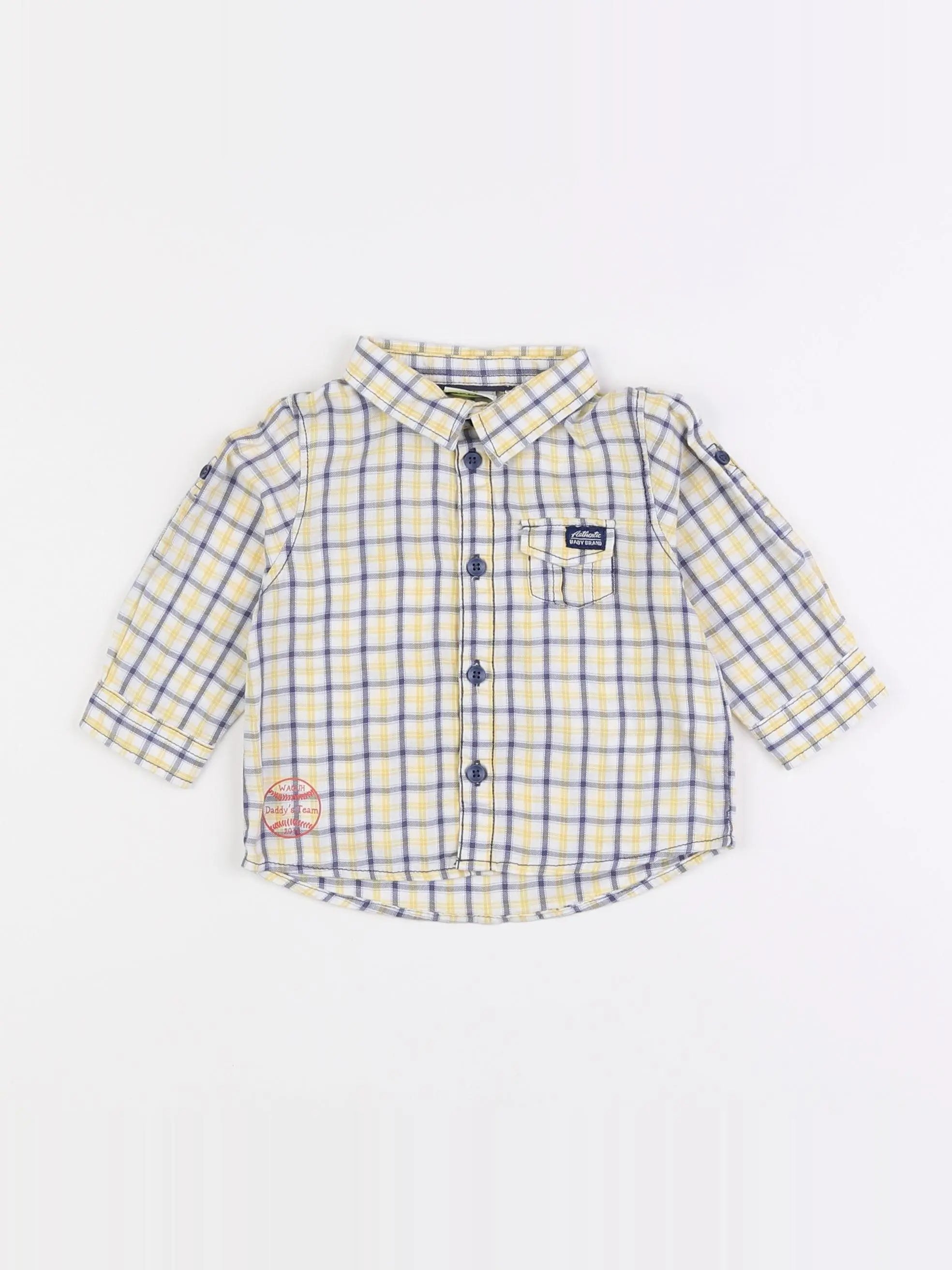 Tape à l'oeil - chemise multicolore - 6 mois
