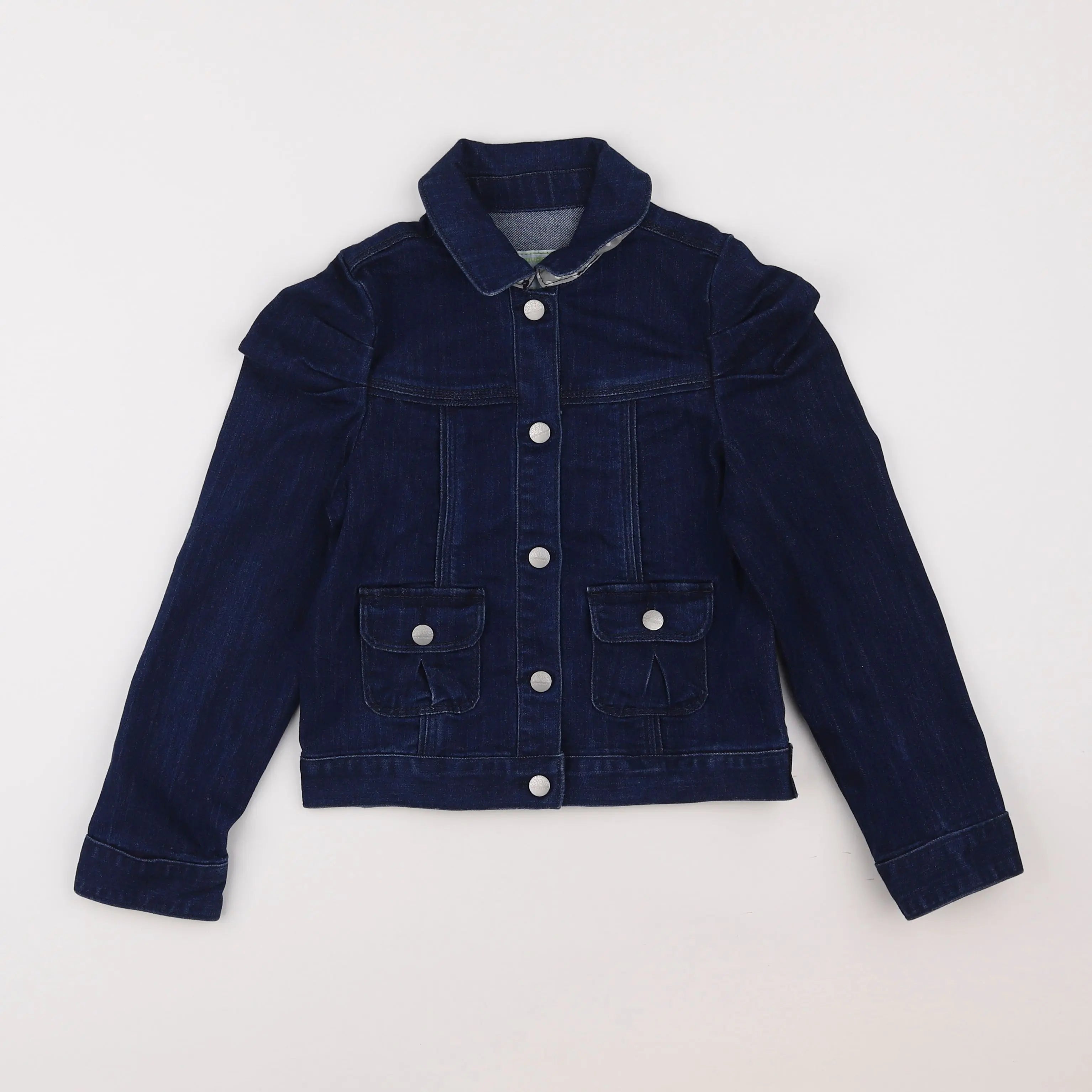 Vertbaudet - veste bleu - 8 ans