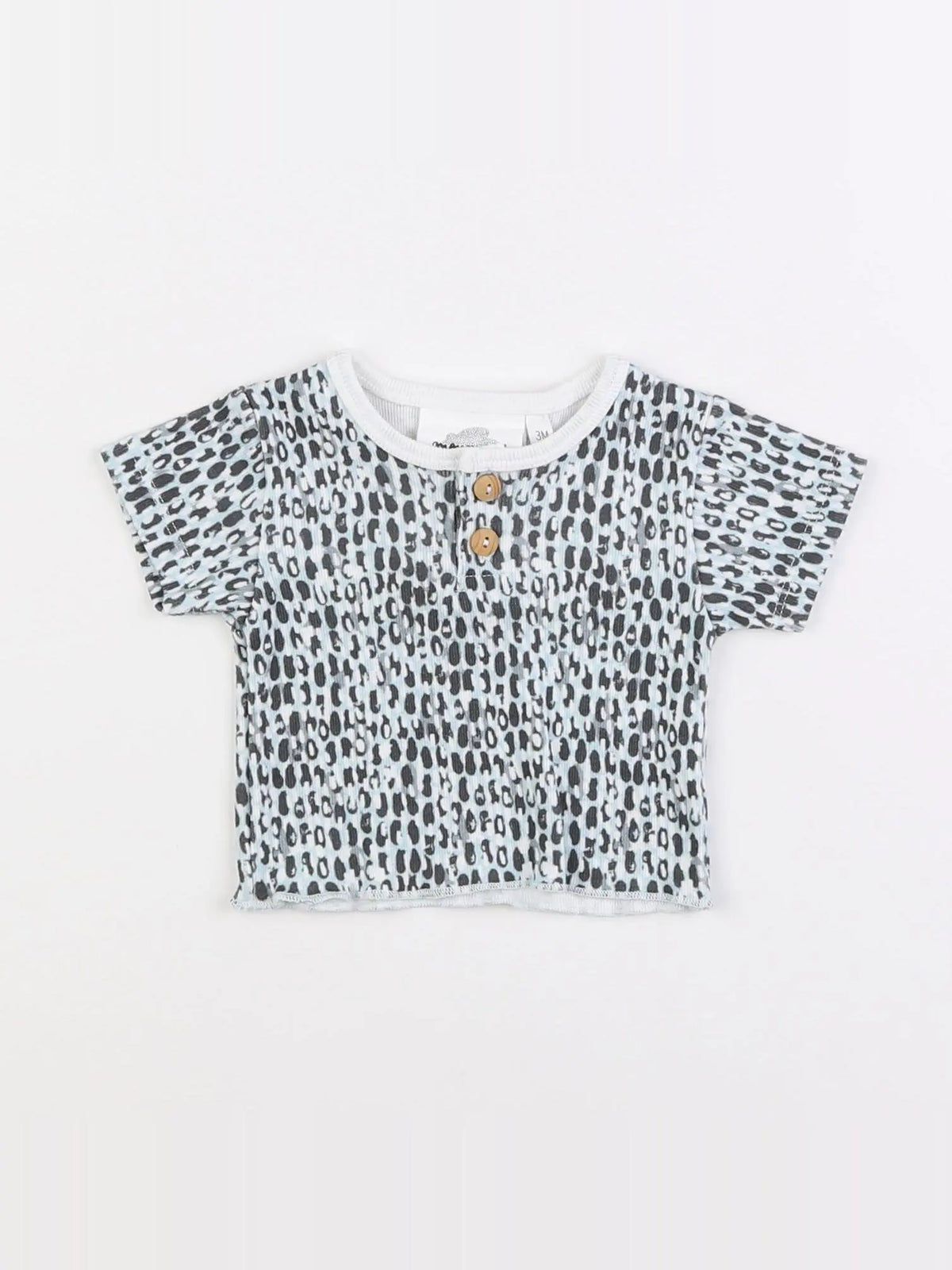 Moumout' - tee-shirt gris - 3 mois