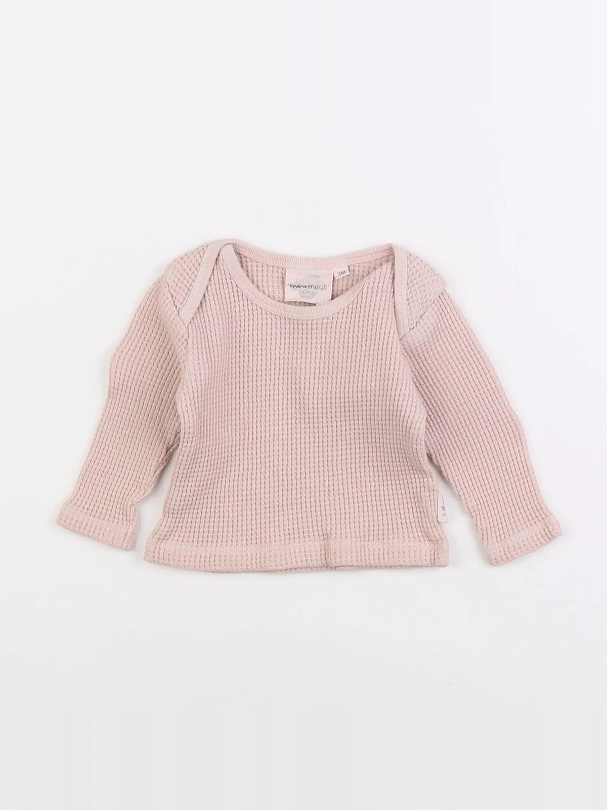 Moumout' - tee-shirt rose - 3 mois