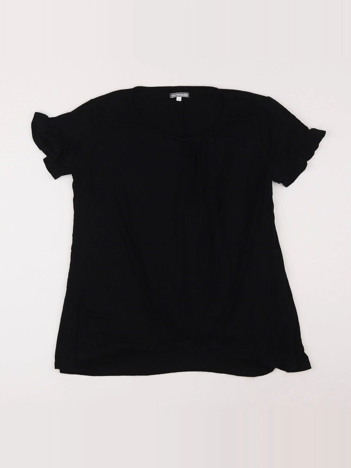 Vertbaudet - tee-shirt grossesse noir - 38 à 40