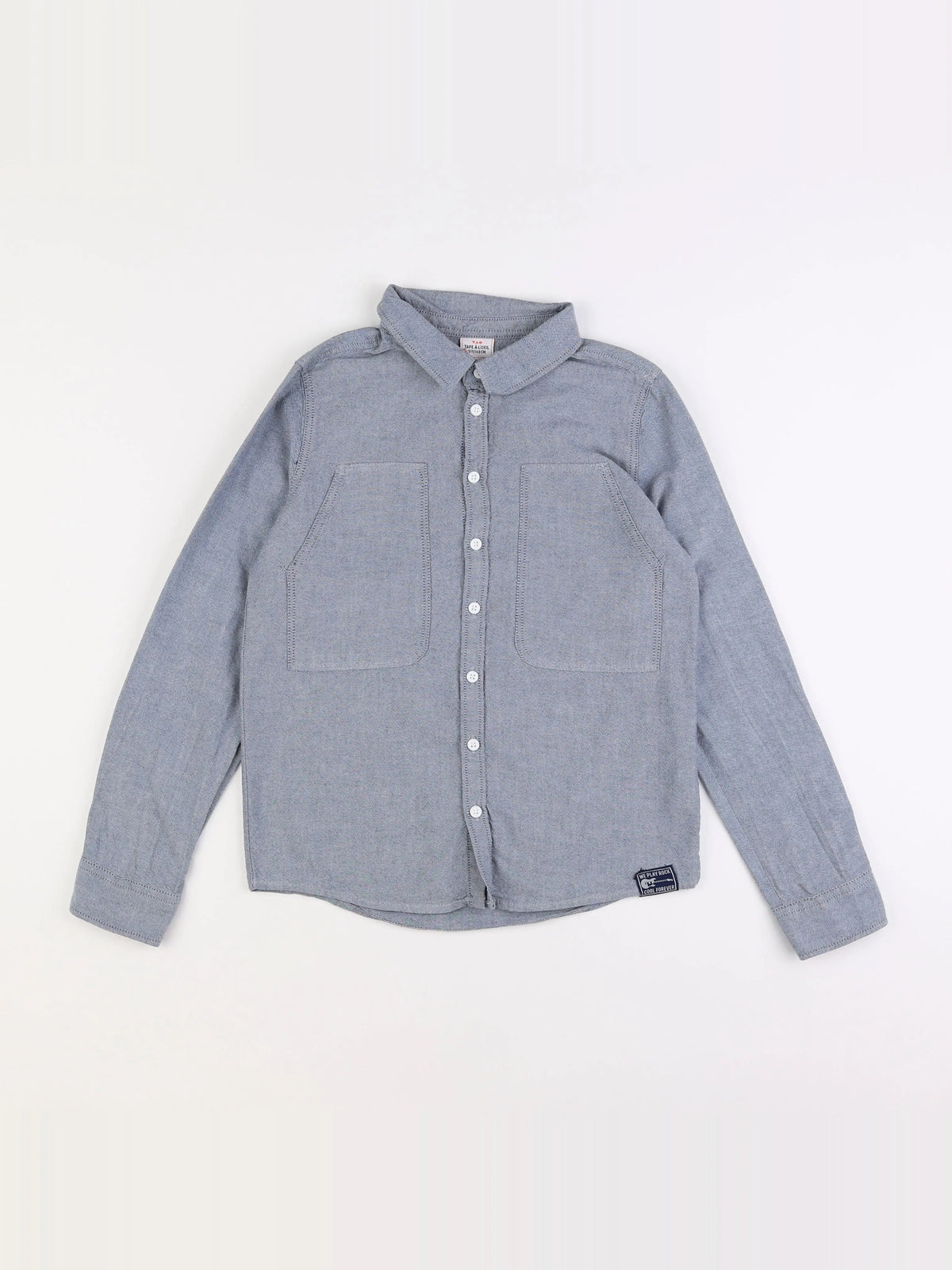 Tape à l'oeil - chemise gris - 10 ans