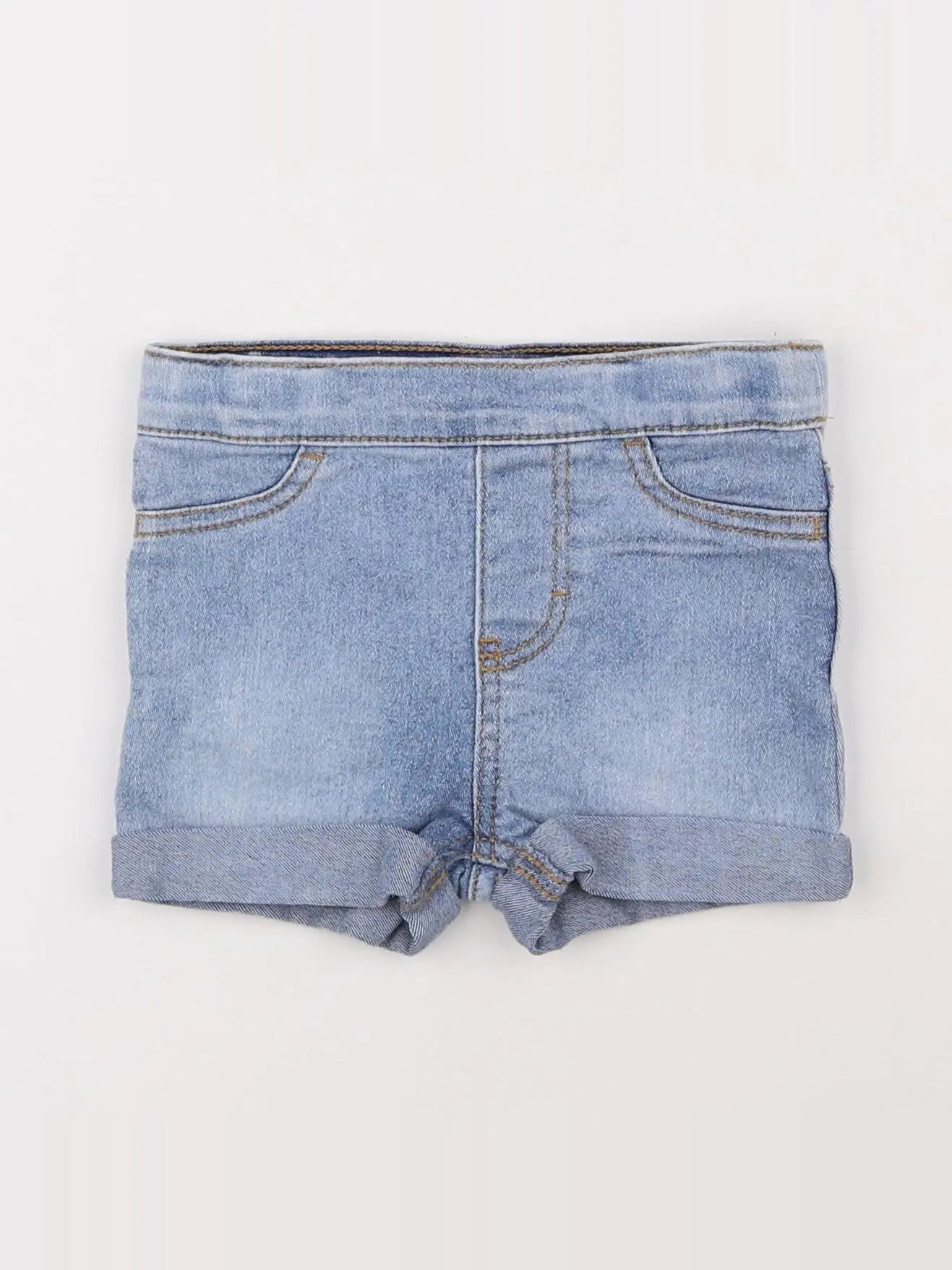 Levi's - short bleu - 18 mois