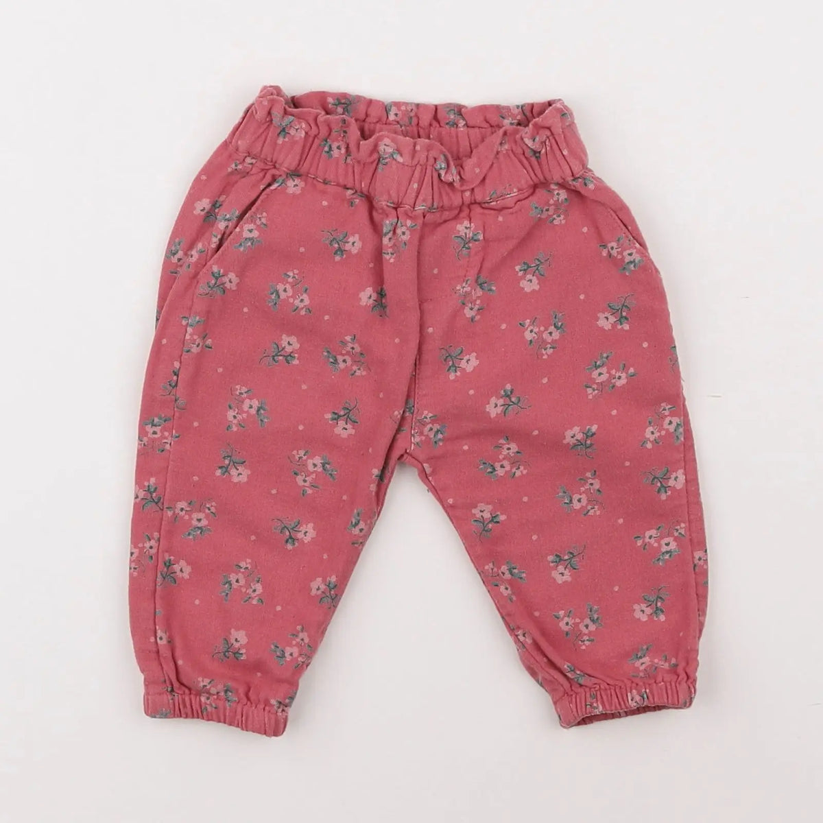 Vertbaudet - pantalon rose - 3 mois