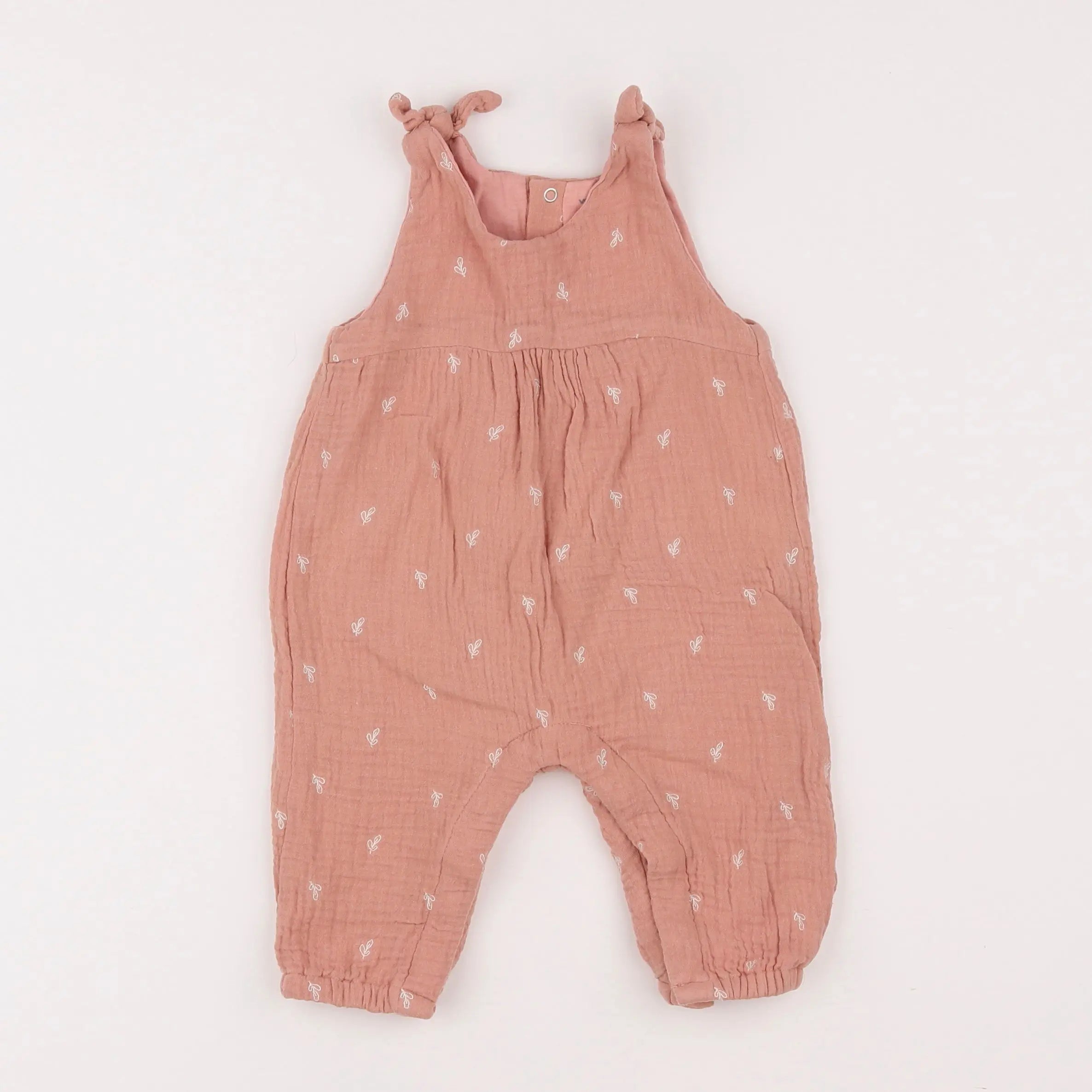 Vertbaudet - combinaison rose - 6 mois