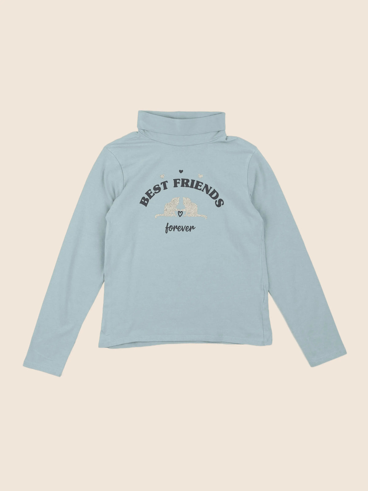 Vertbaudet - sous-pull bleu - 10 ans
