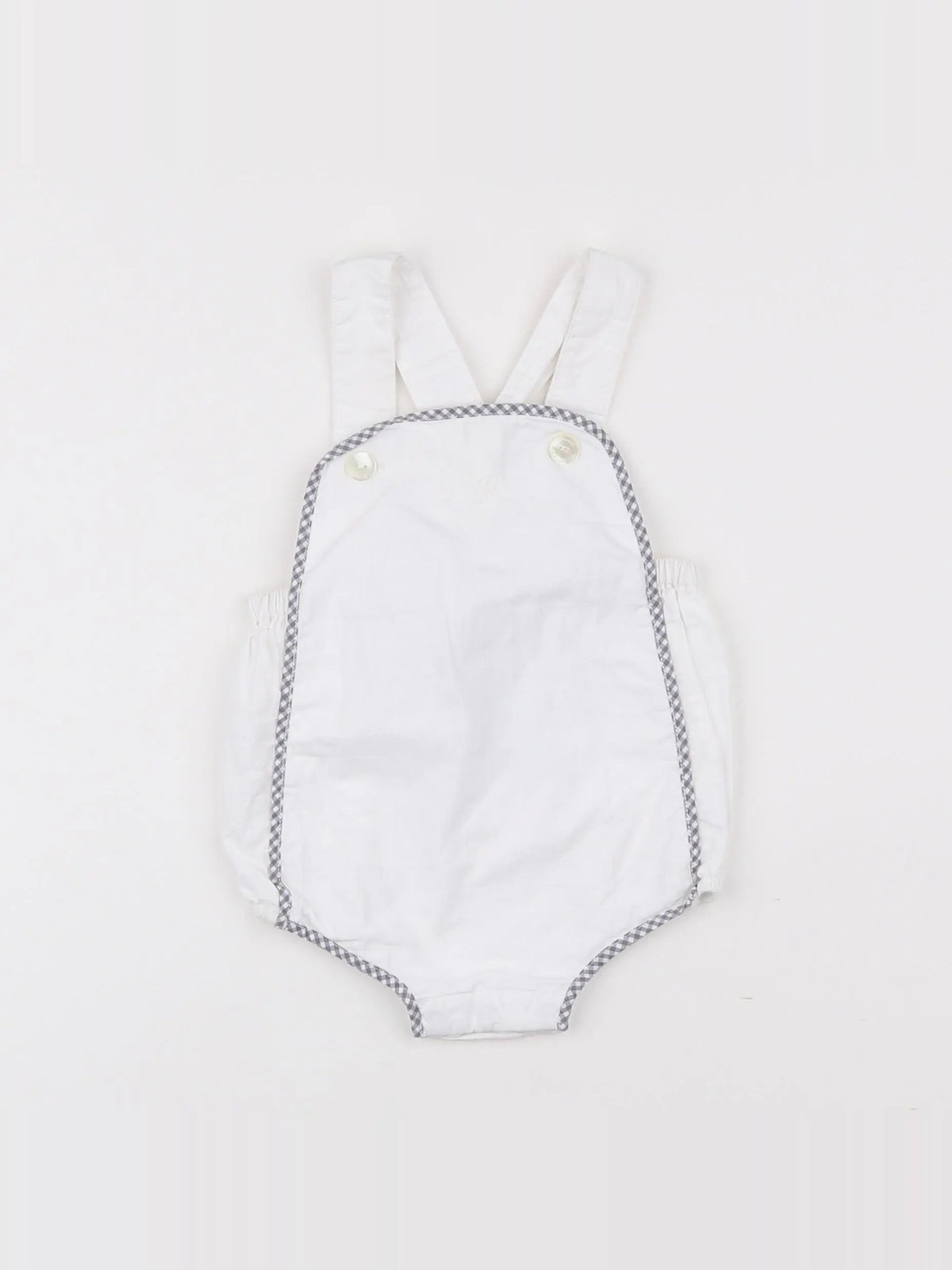 Jacadi - combinaison blanc - 6 mois