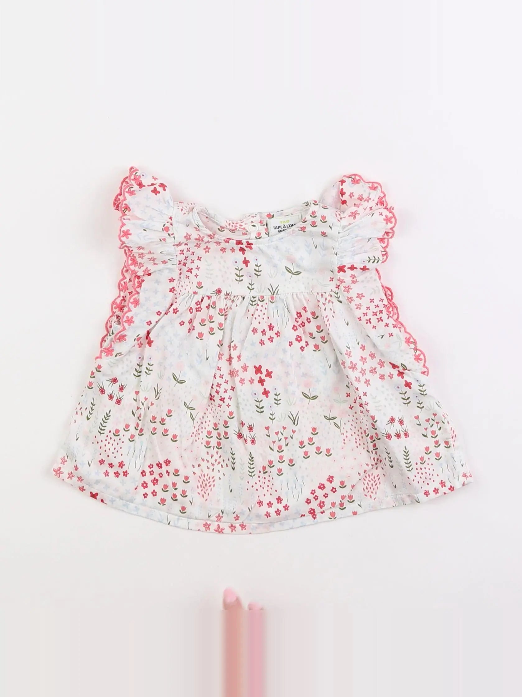 Tape à l'oeil - robe multicolore - 6 mois