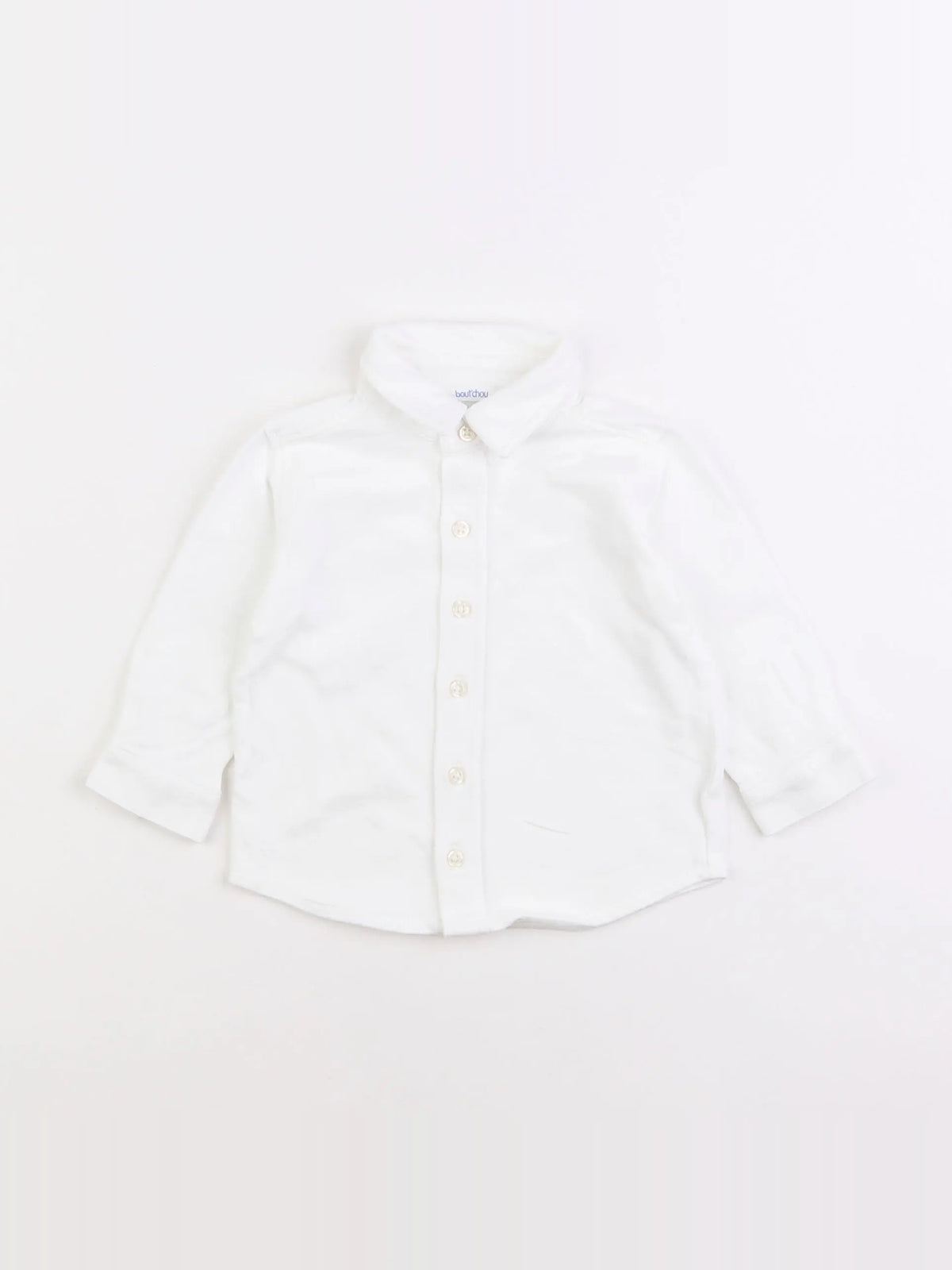 Boutchou - polo blanc - 6 mois