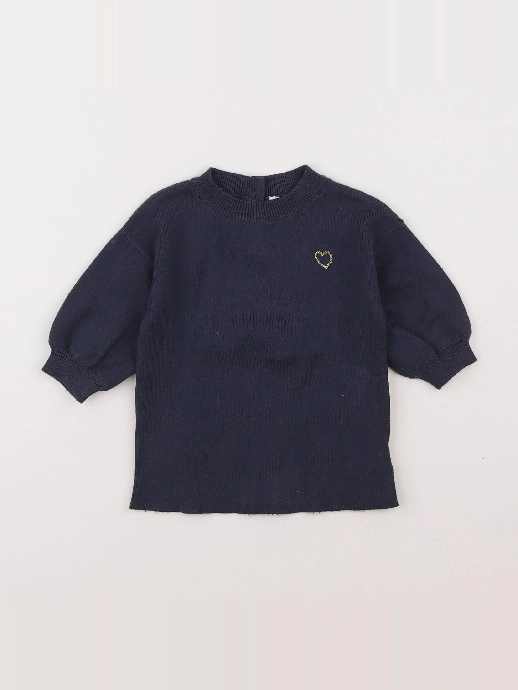 Vertbaudet - robe bleu - 6 mois