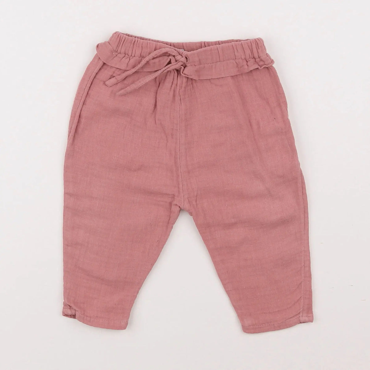 Vertbaudet - pantalon rose - 6 mois