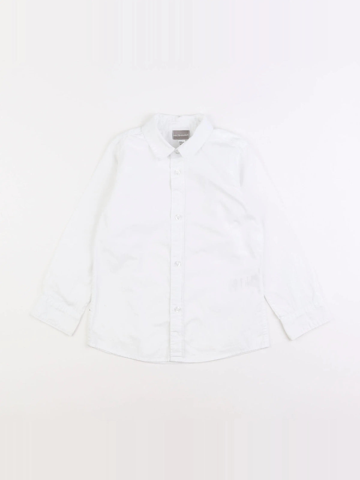 Vertbaudet - chemise blanc - 5 ans