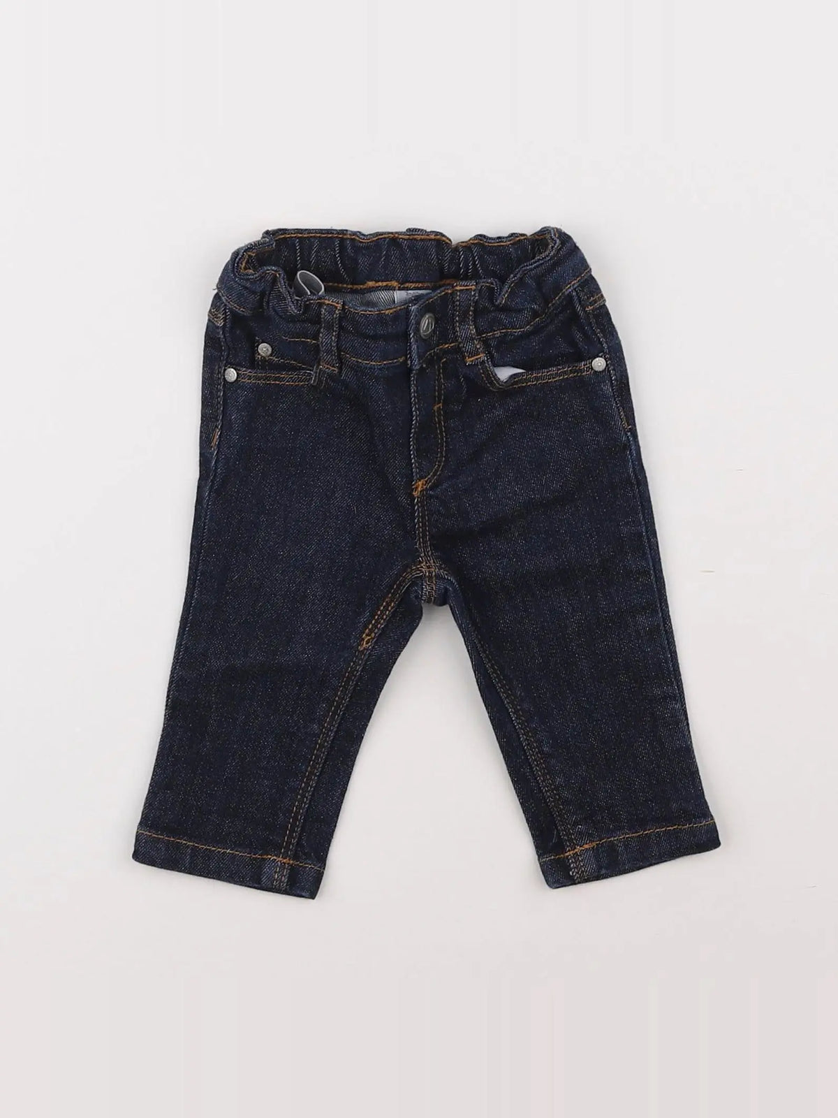 Petit Bateau - jean bleu - 3 mois