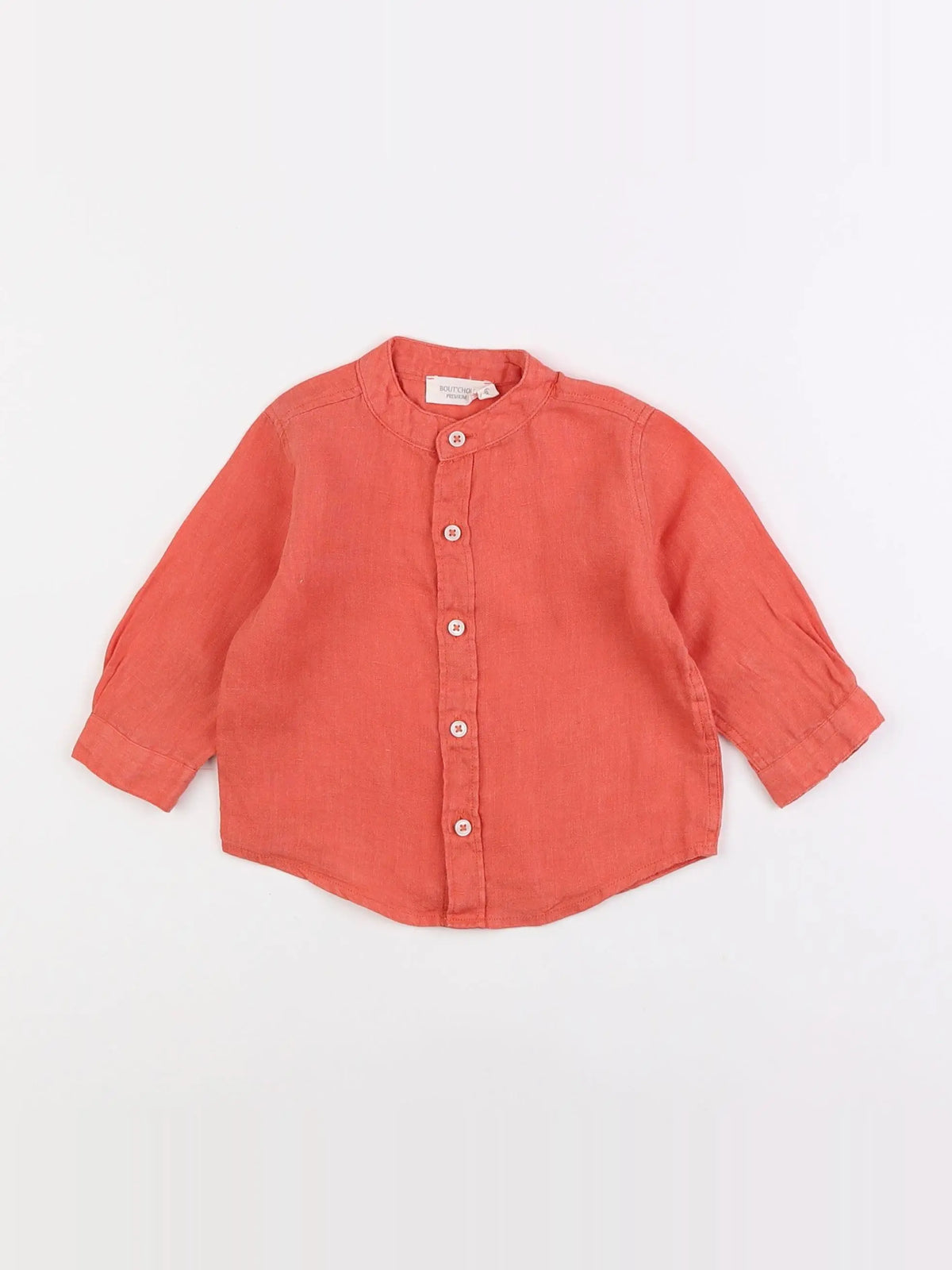 Boutchou - chemise rouge - 6 mois