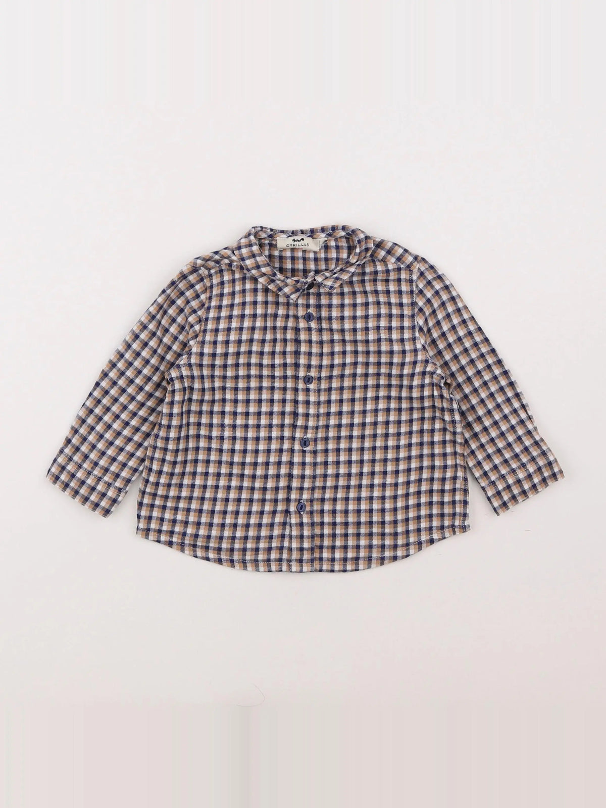 Cyrillus - chemise marron - 18 mois