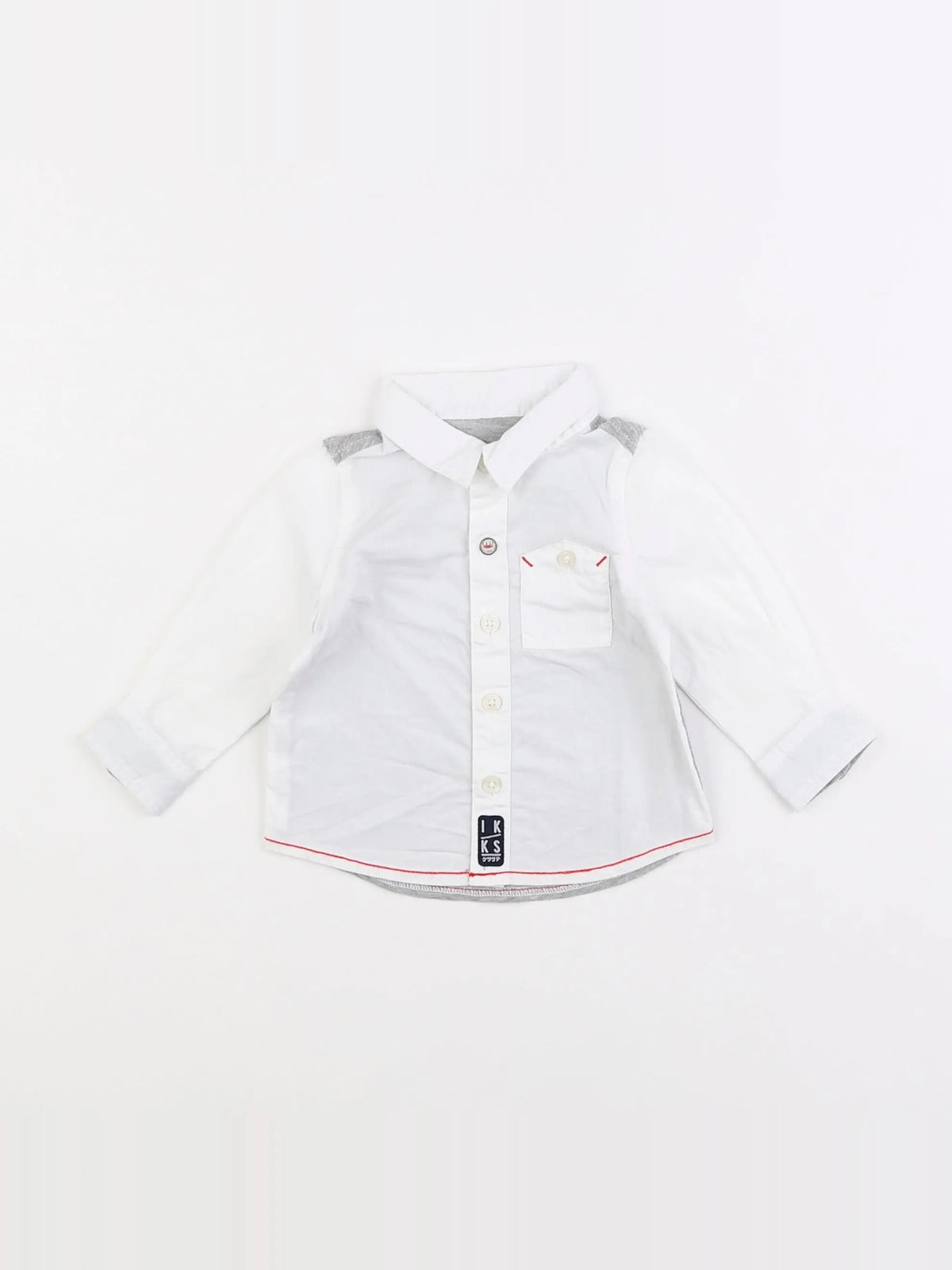 IKKS - chemise blanc - 3 mois