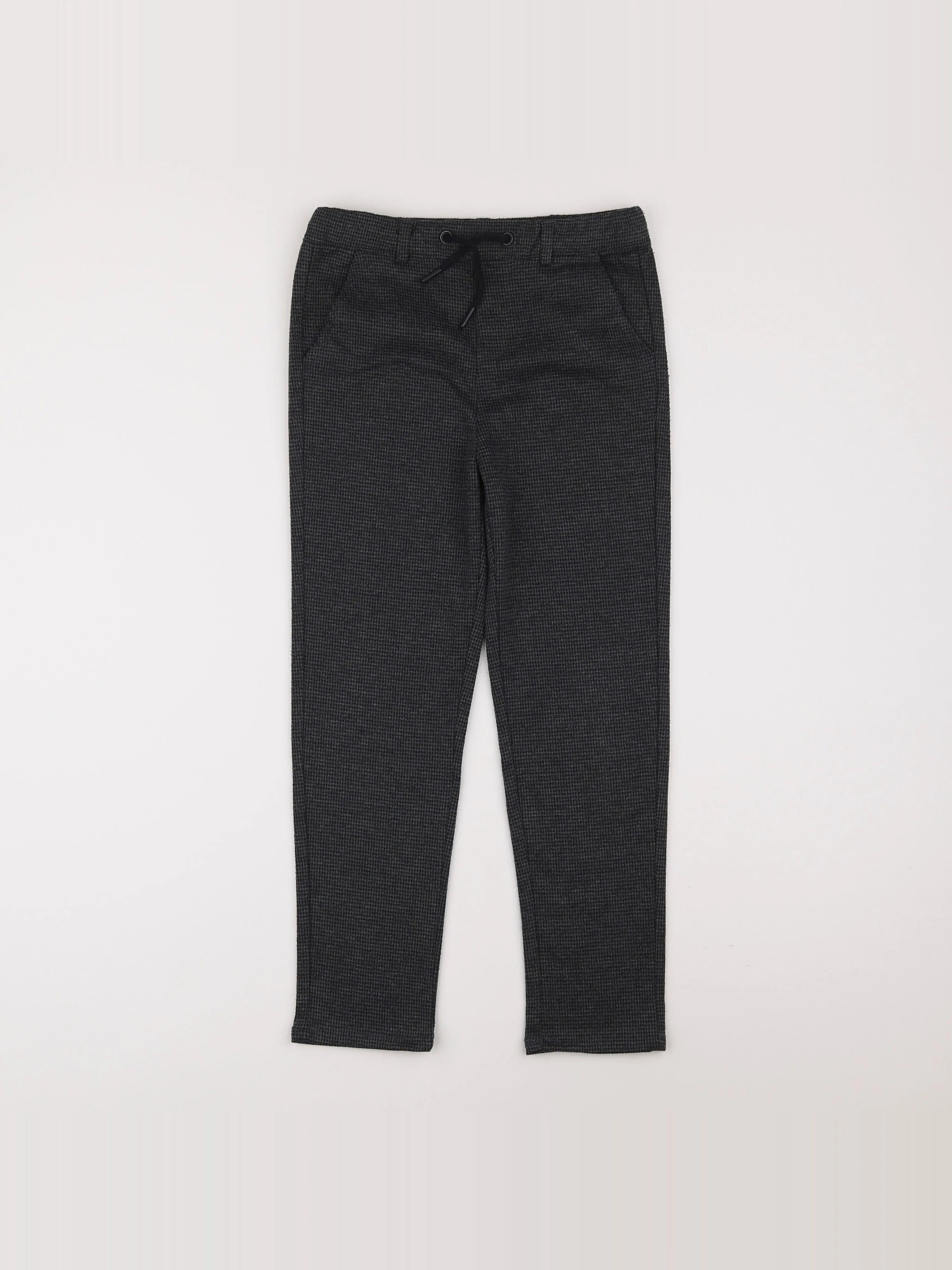 Vertbaudet - pantalon gris - 9 ans