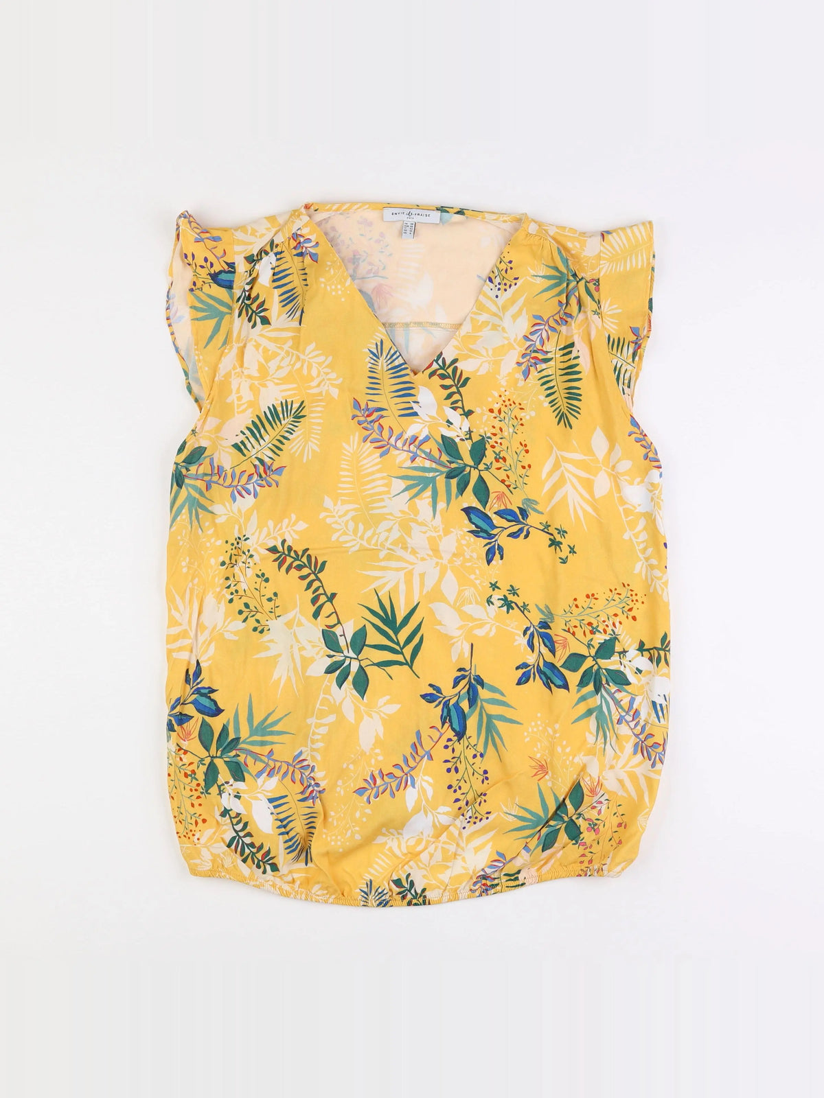Envie de fraise - blouse grossesse jaune - 38