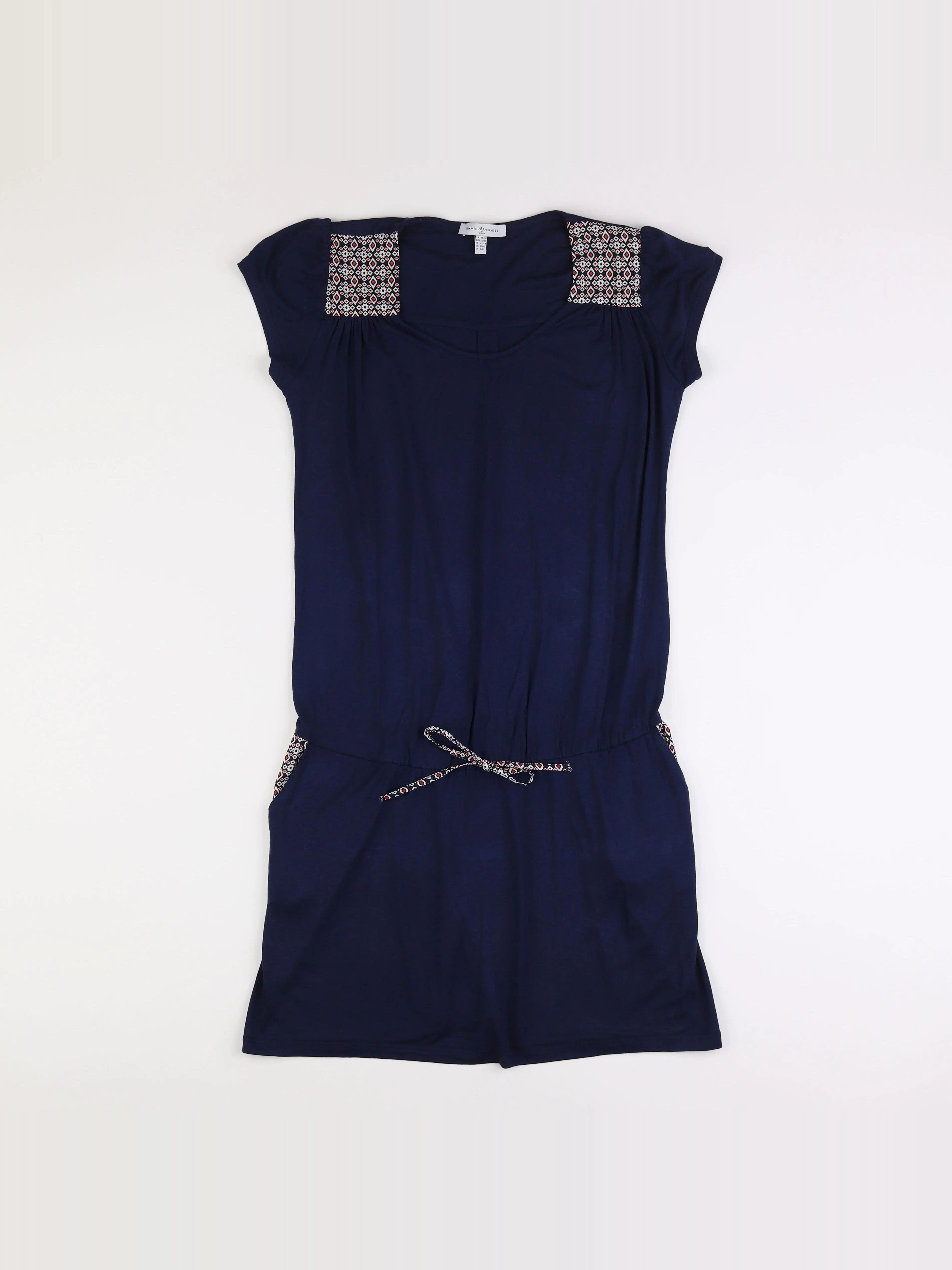 Envie de fraise - robe grossesse bleu - 38 à 40