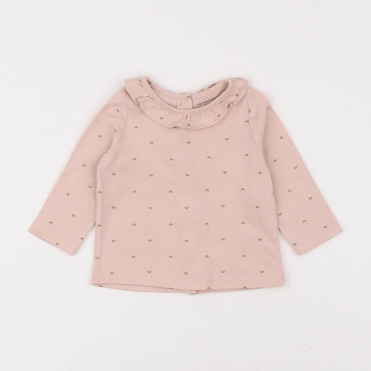 Vertbaudet - tee-shirt rose - 3 mois